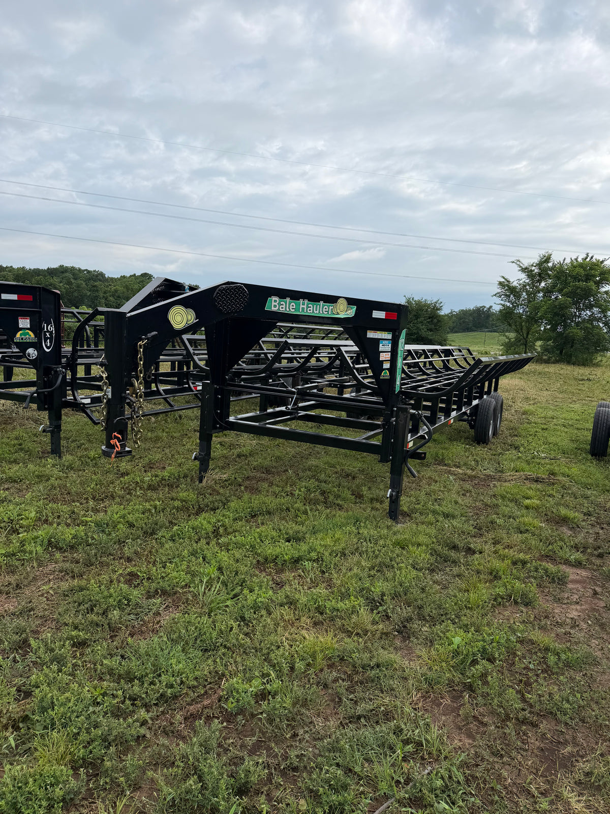 24ft Double Dump Hay Trailer (12x4)
