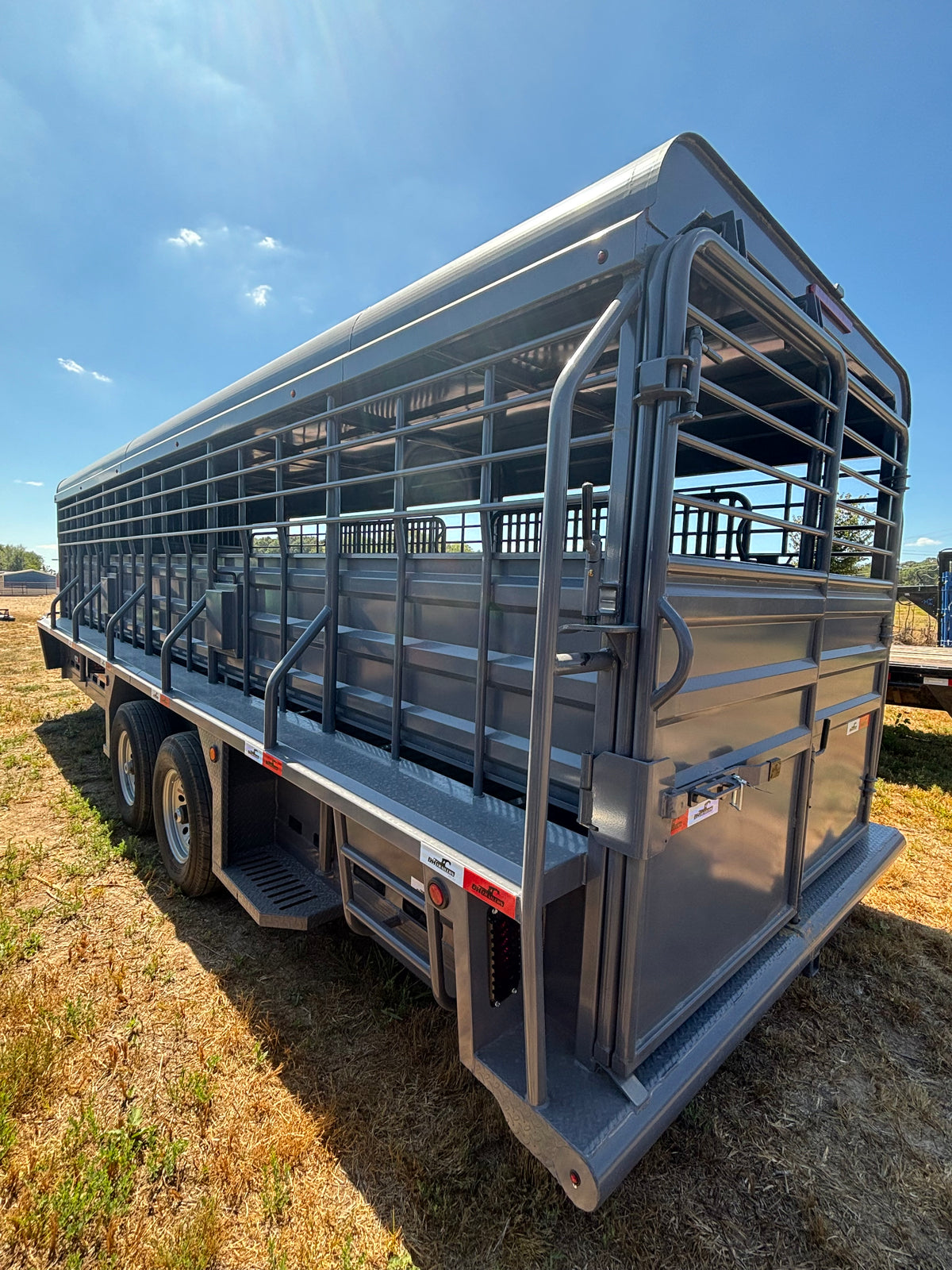 24ft Amacsa Stock Trailer