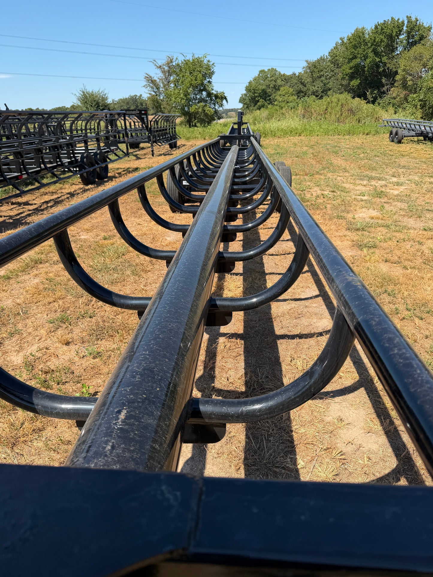 42ft In-Line Hay Trailer
