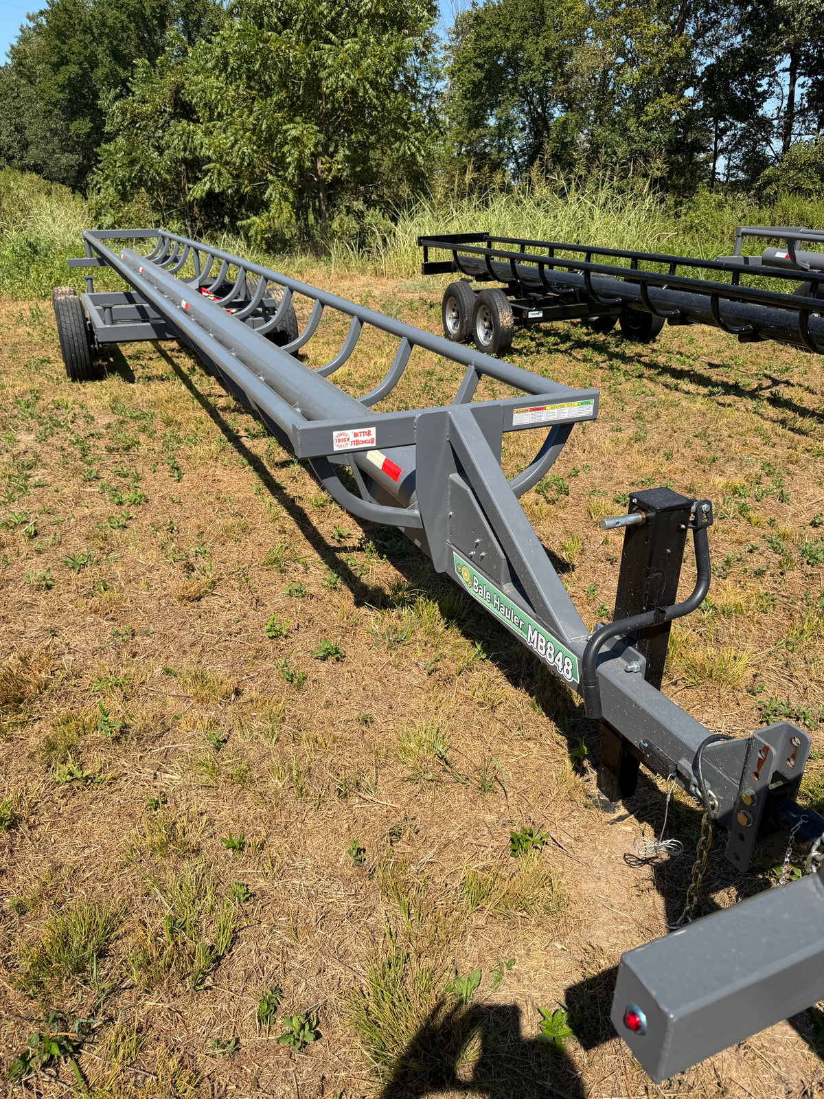 32ft BP In-Line Hay Trailer - Hydraulic