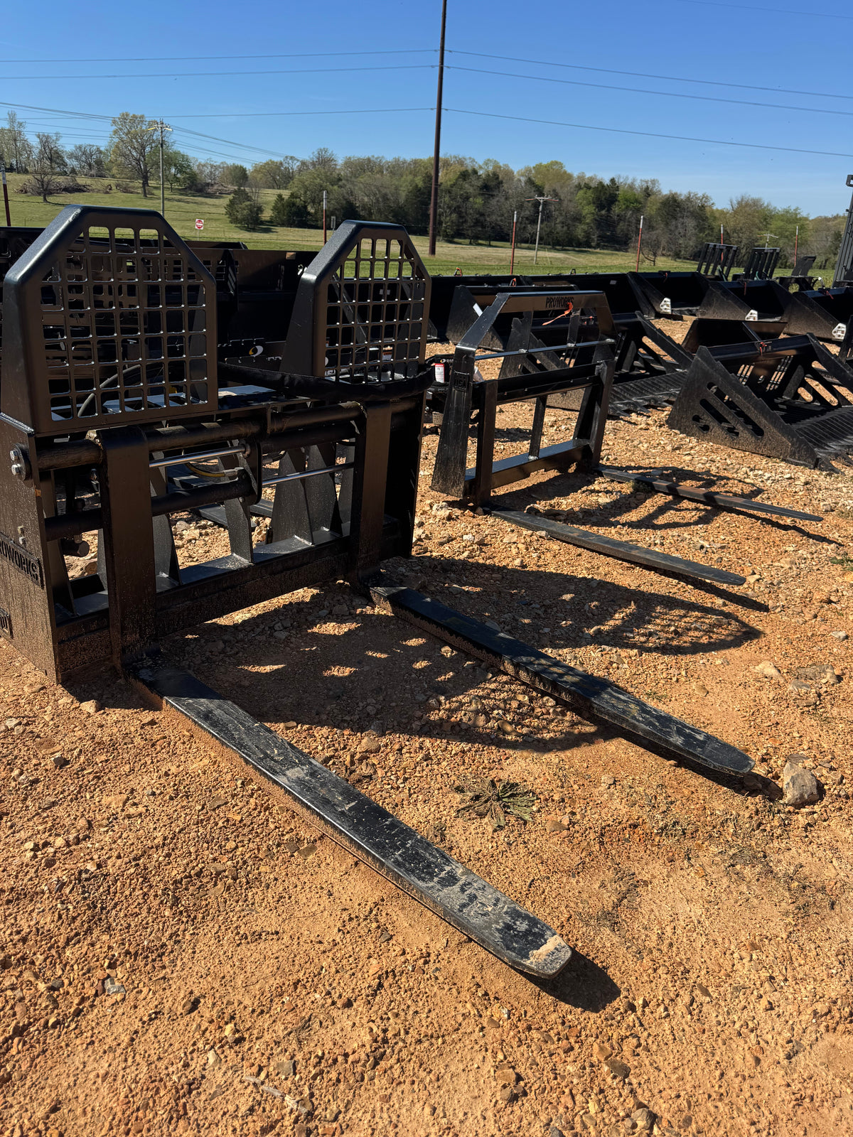 Hydraulic Pallet Forks - 5,500#