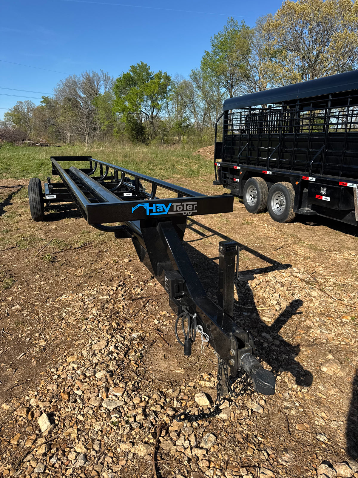 25ft In-Line Hay Trailer