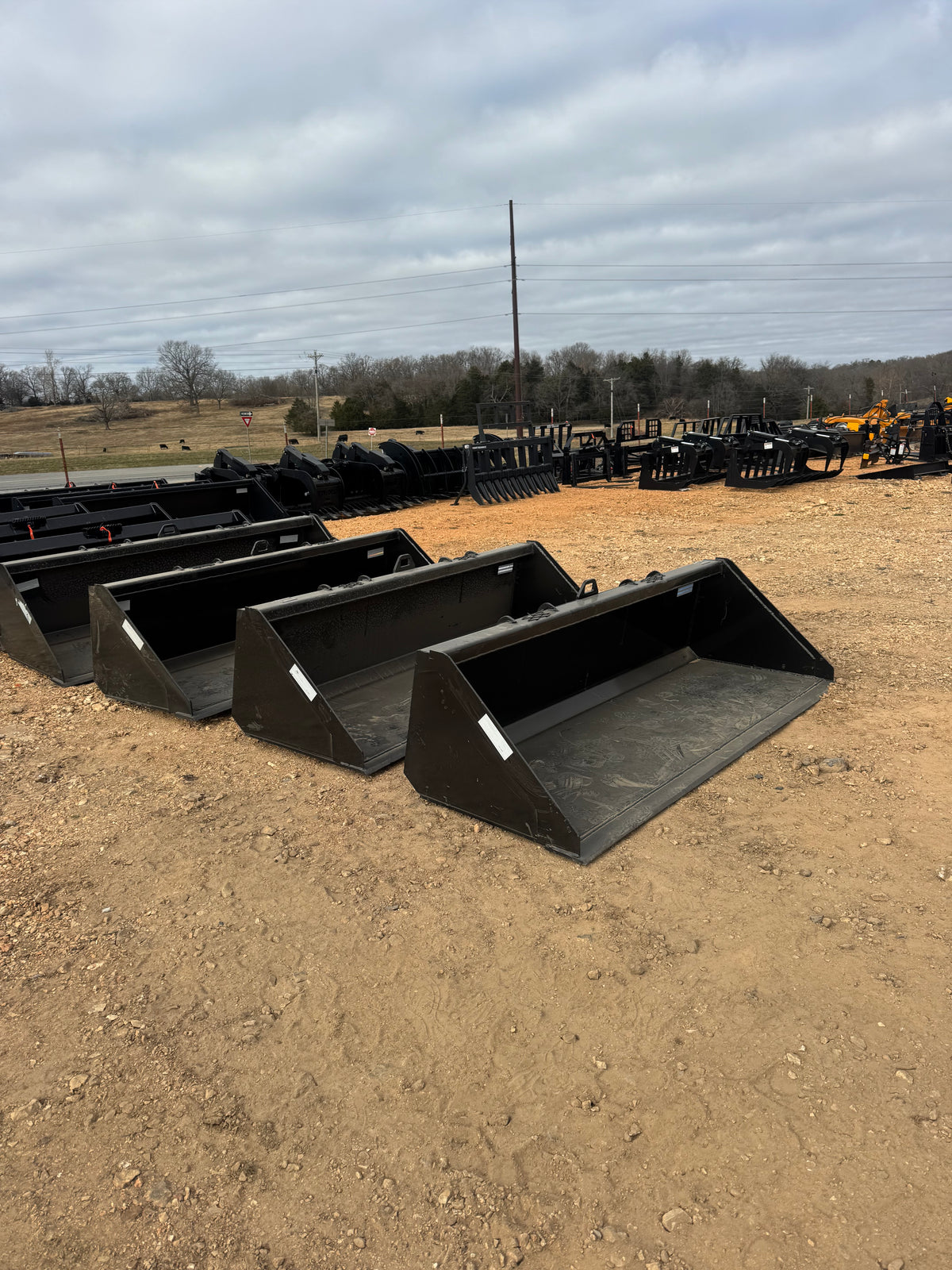 84” Skid Steer Bucket
