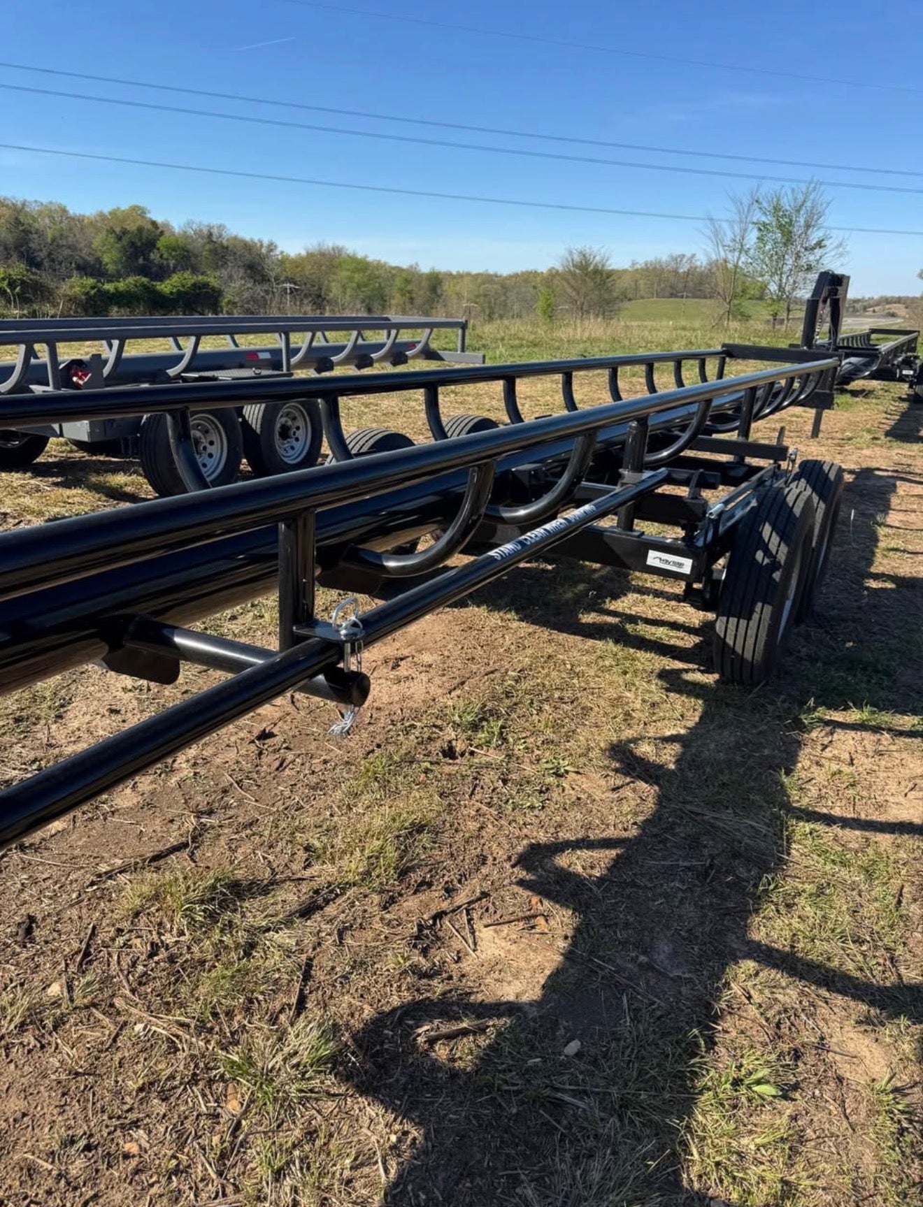 36ft In-Line Hay Trailer