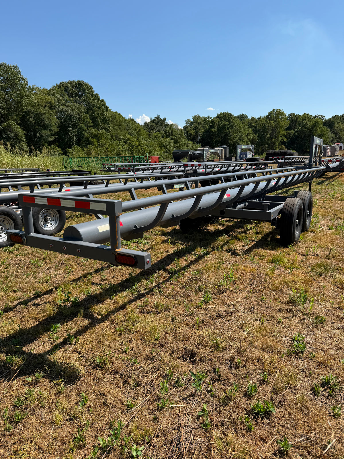 36ft In-Line Hay Trailer - Hydraulic