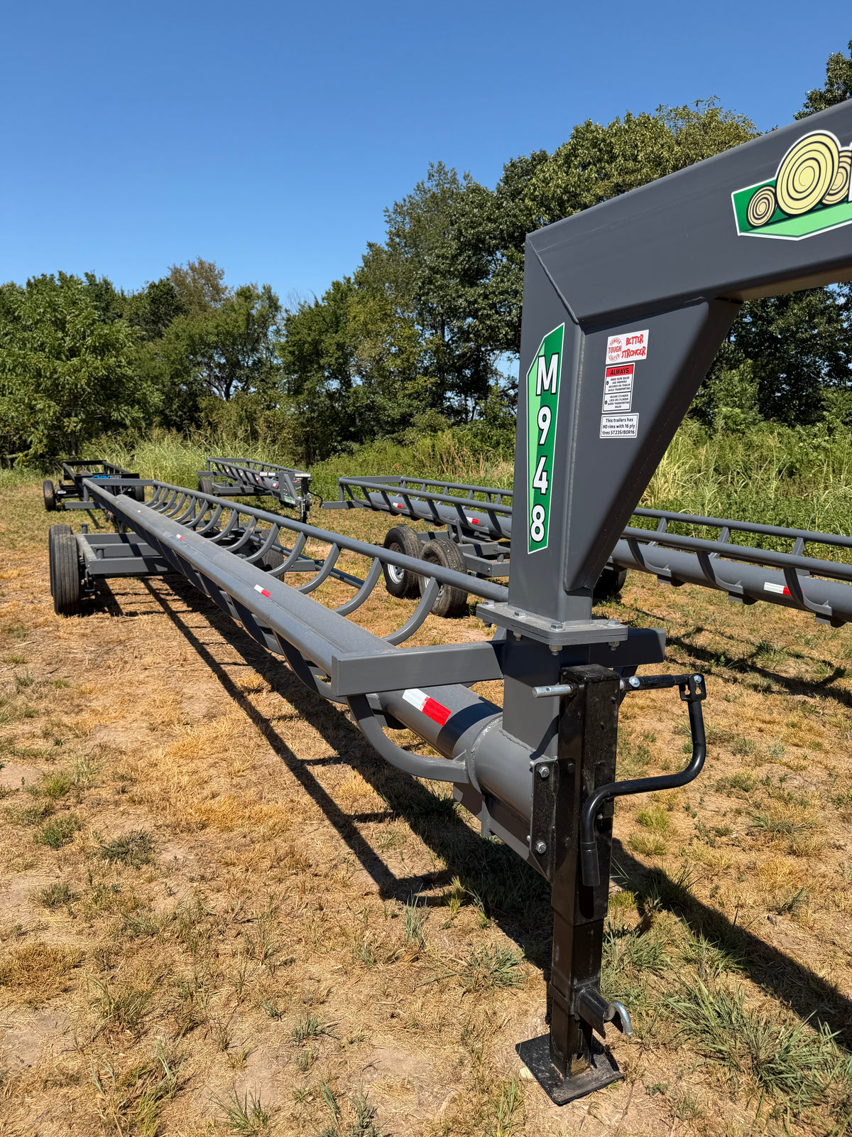 36ft In-Line Hay Trailer