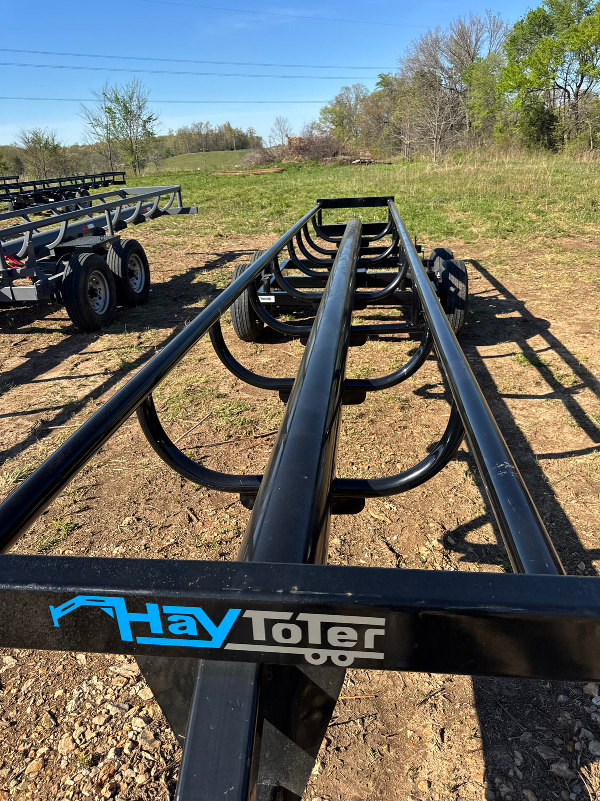 25ft In-Line Hay Trailer