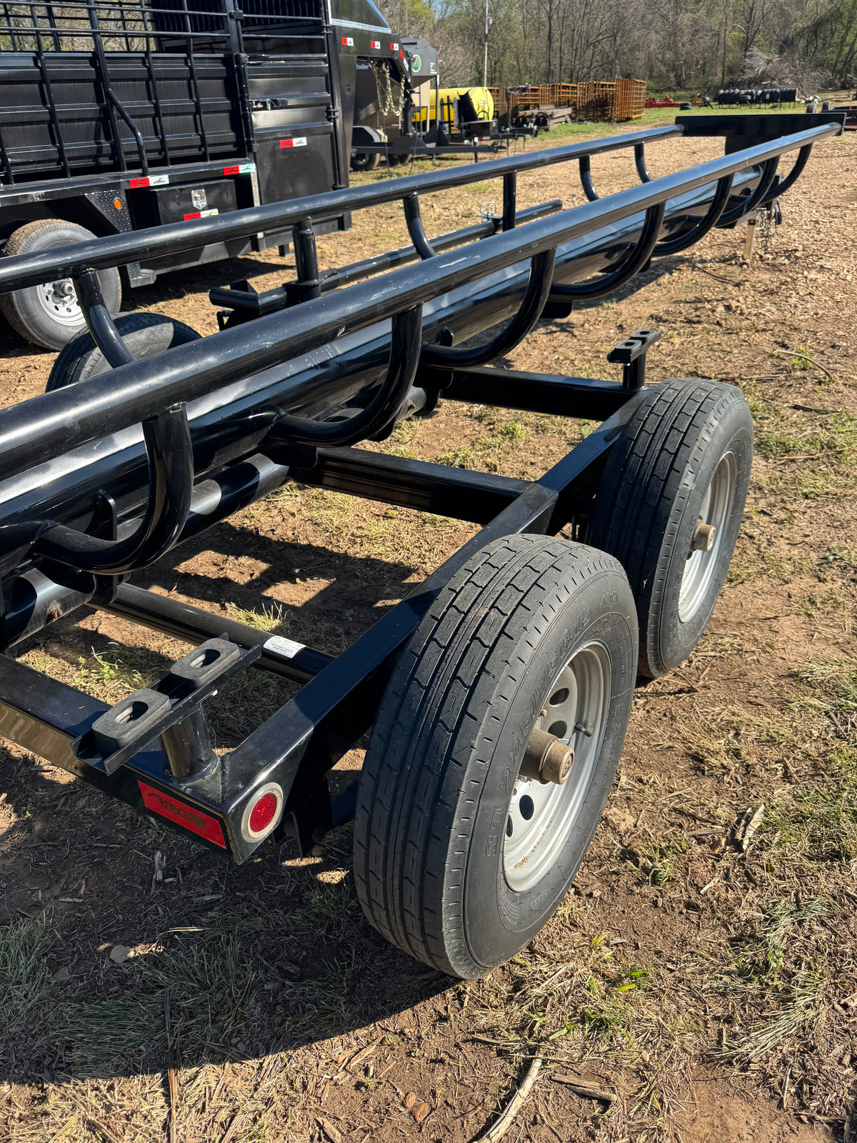 25ft In-Line Hay Trailer