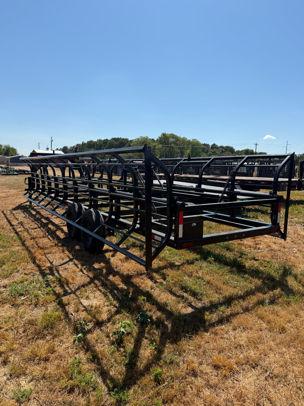 28ft Double Dump Hay Trailer (14x4)