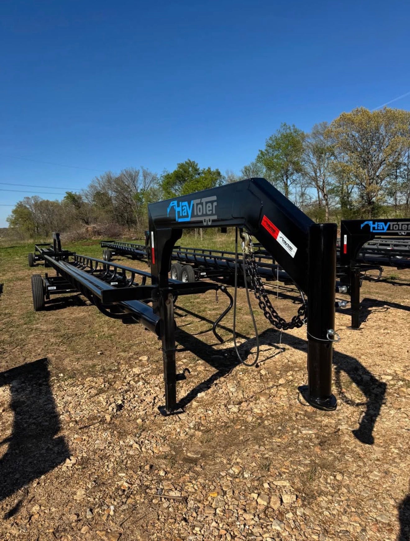 36ft In-Line Hay Trailer