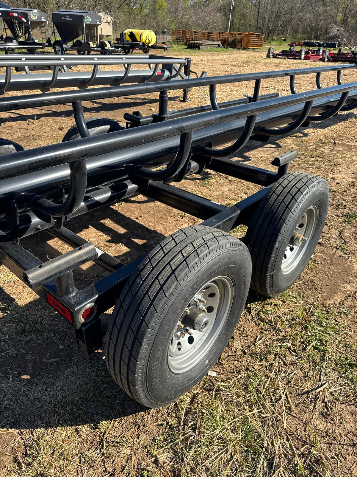 32ft BP In-Line Hay Trailer