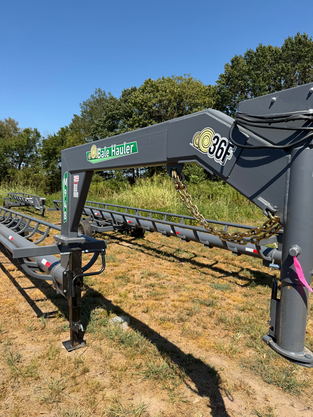 36ft In-Line Hay Trailer