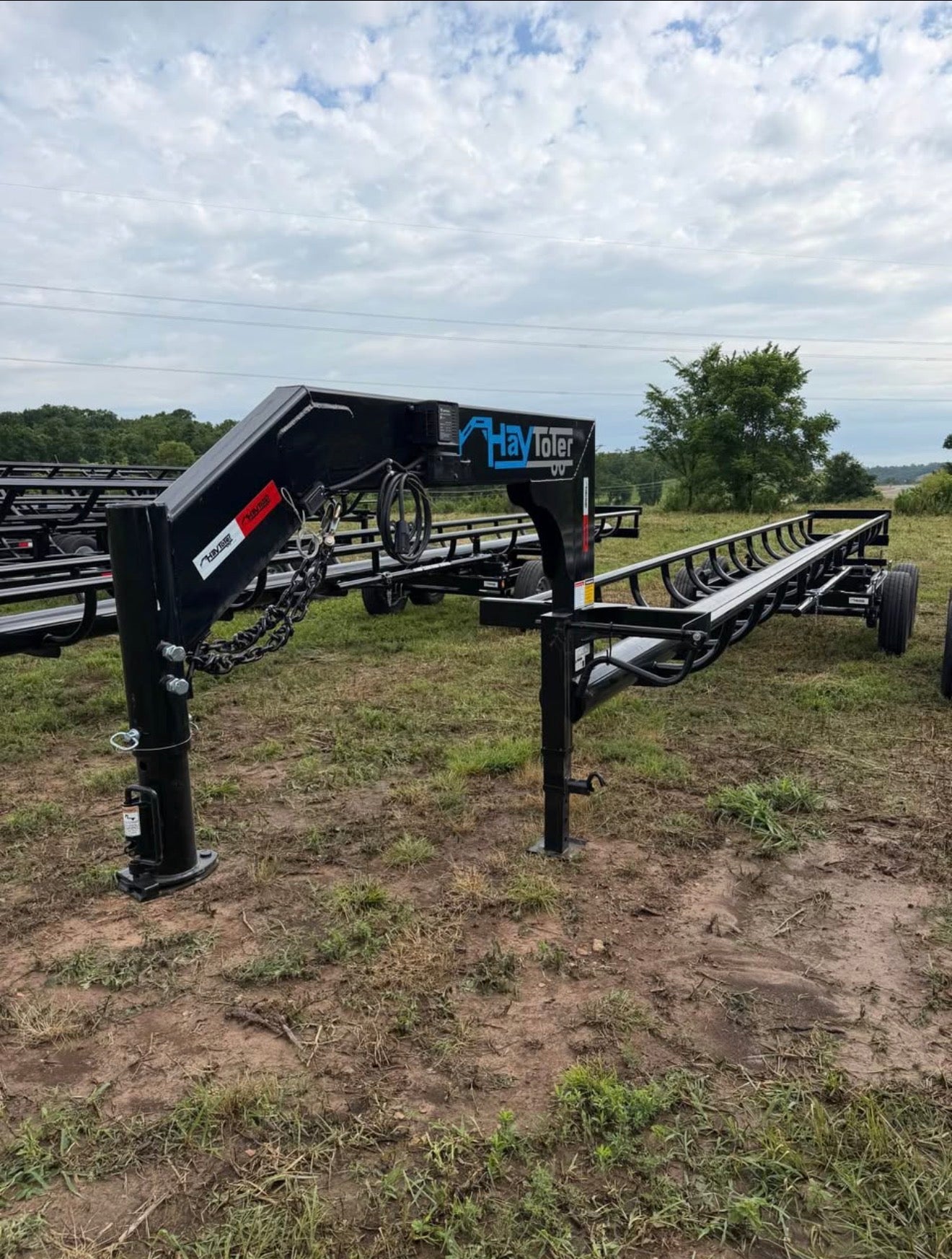 32ft In-Line Hay Trailer