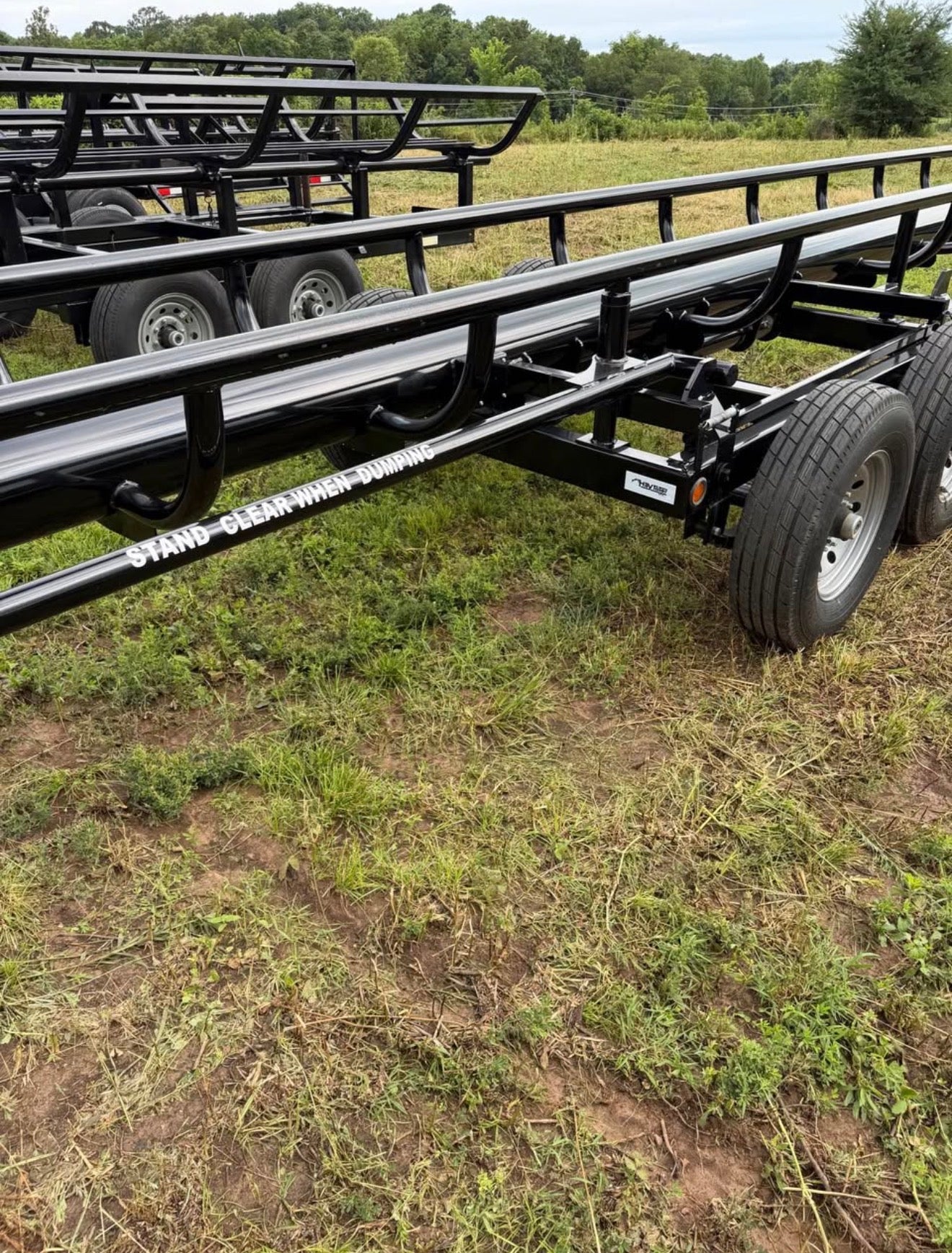 32ft In-Line Hay Trailer