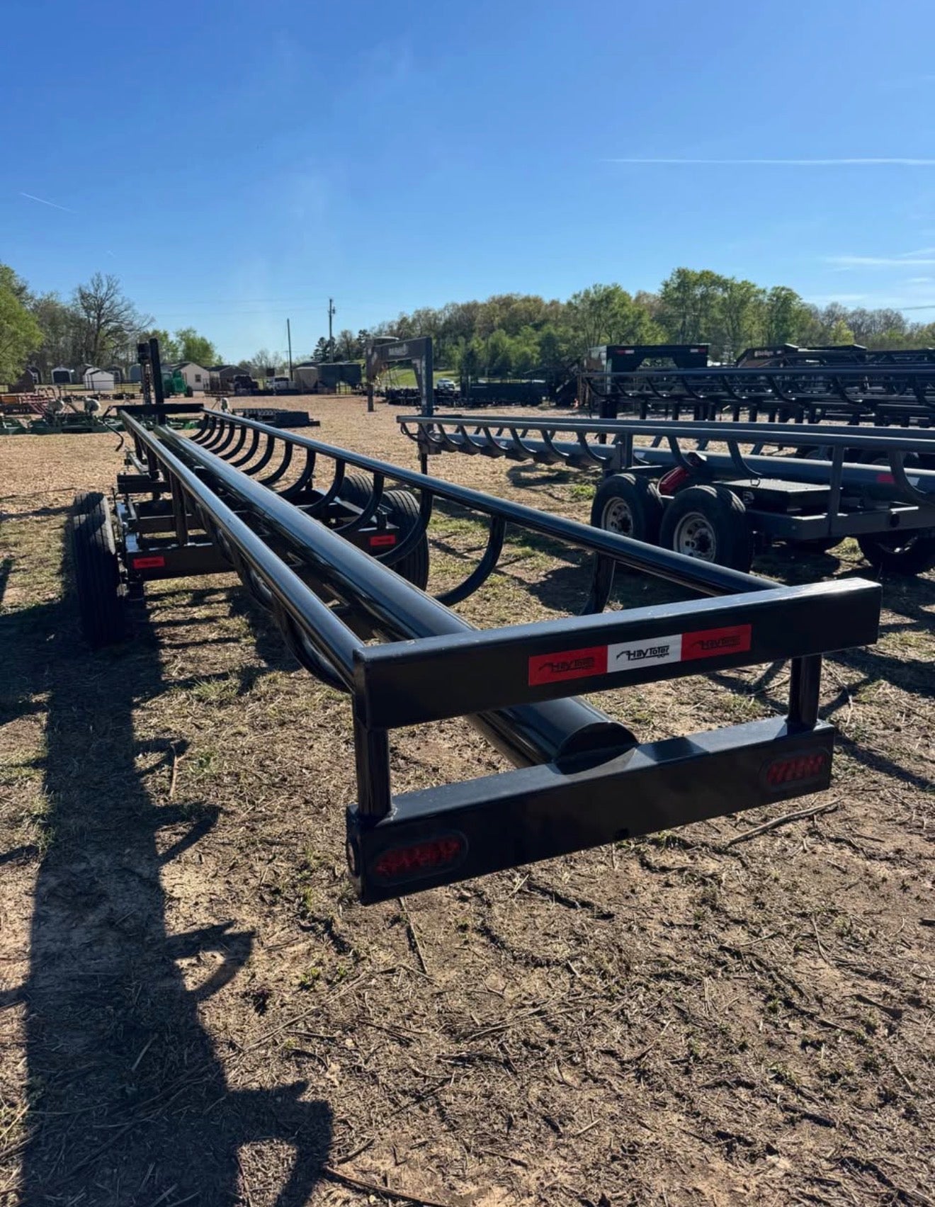 36ft In-Line Hay Trailer