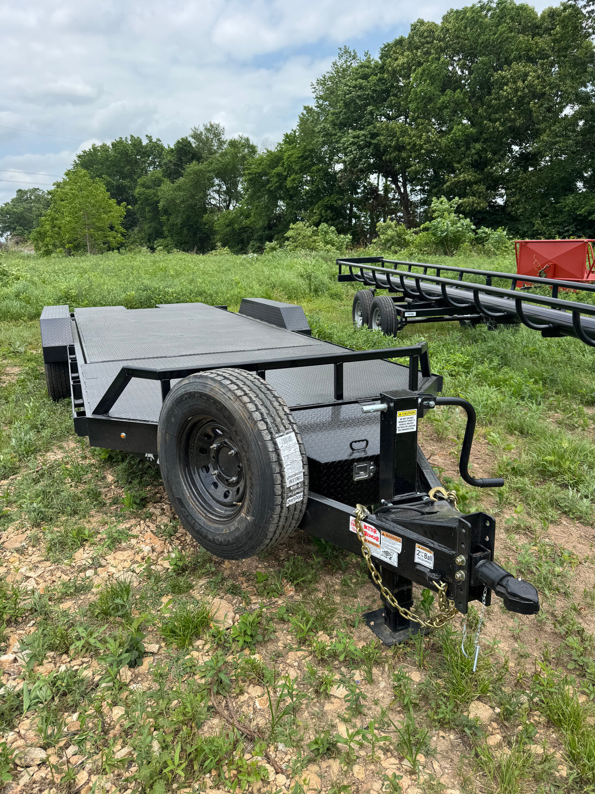 22ft - Tilt Deck Equipment Trailer (14k)