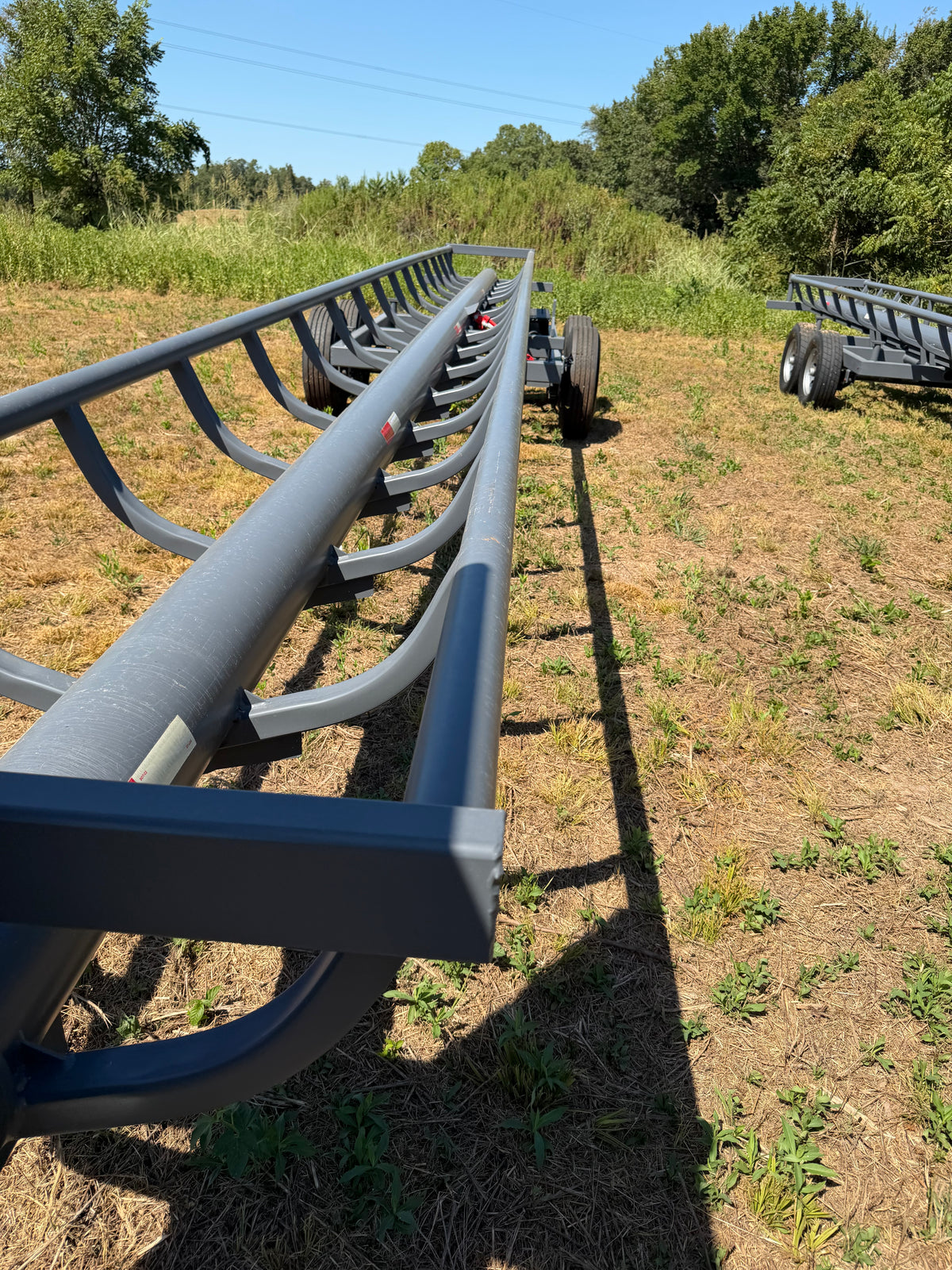 36ft In-Line Hay Trailer - Hydraulic