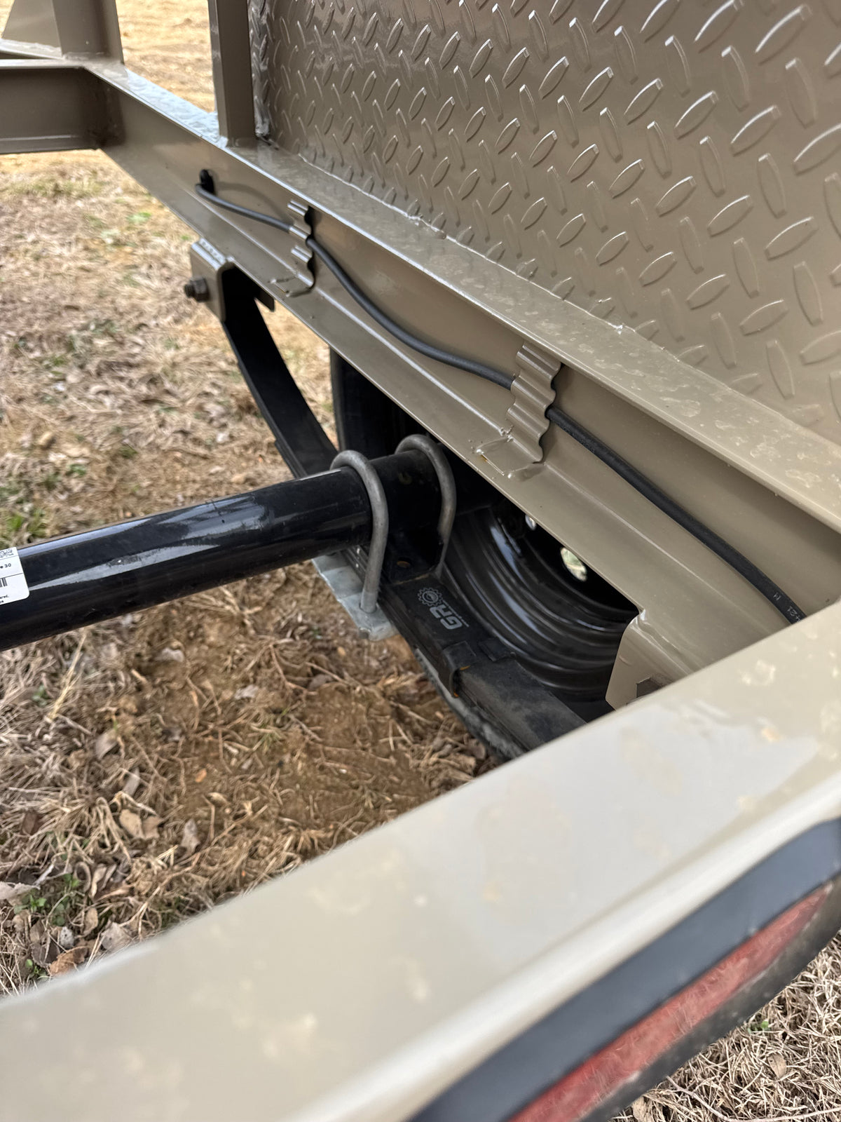 1-Ton Bulk Feed Trailer