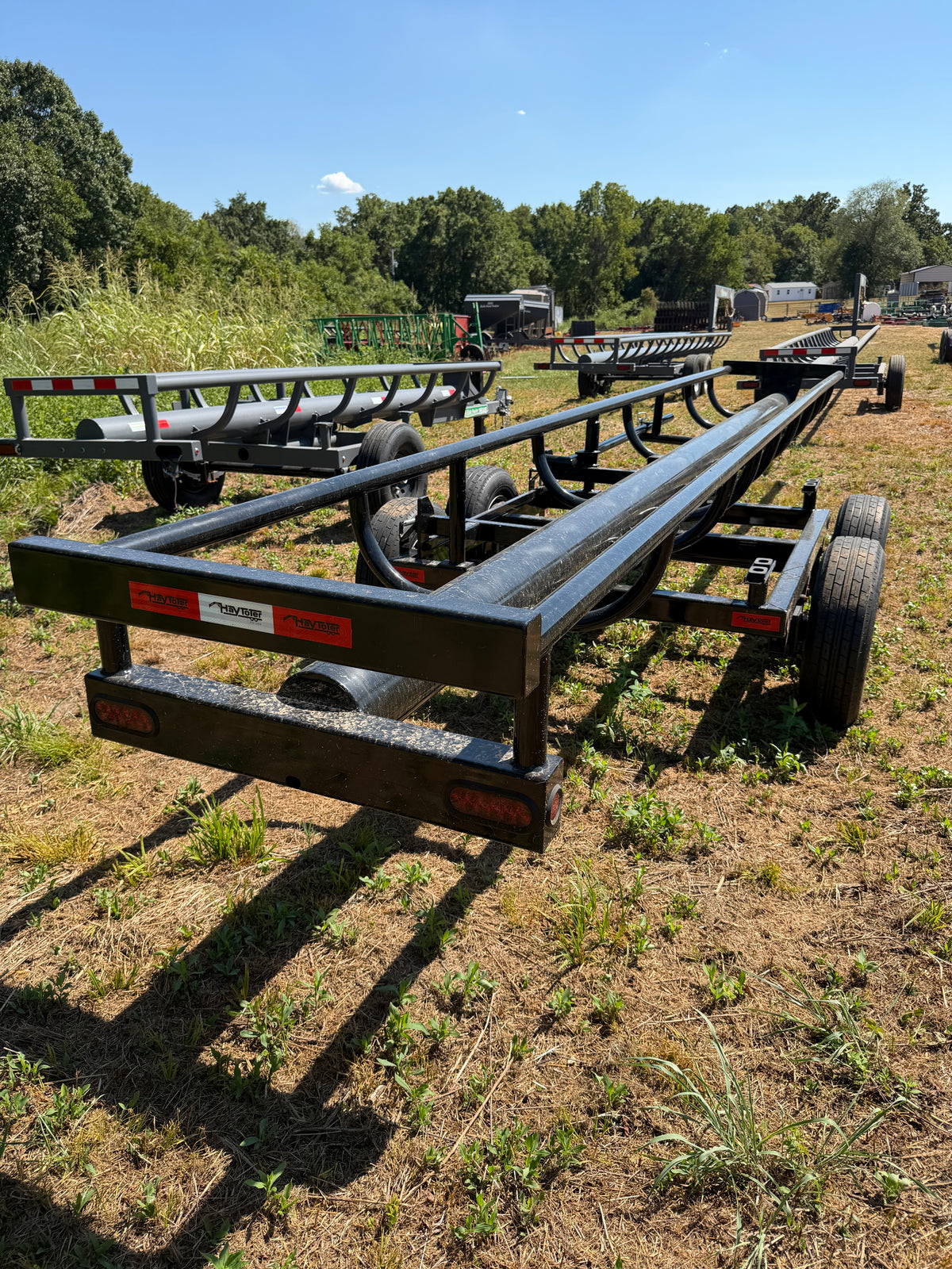 25ft In-Line Hay Trailer
