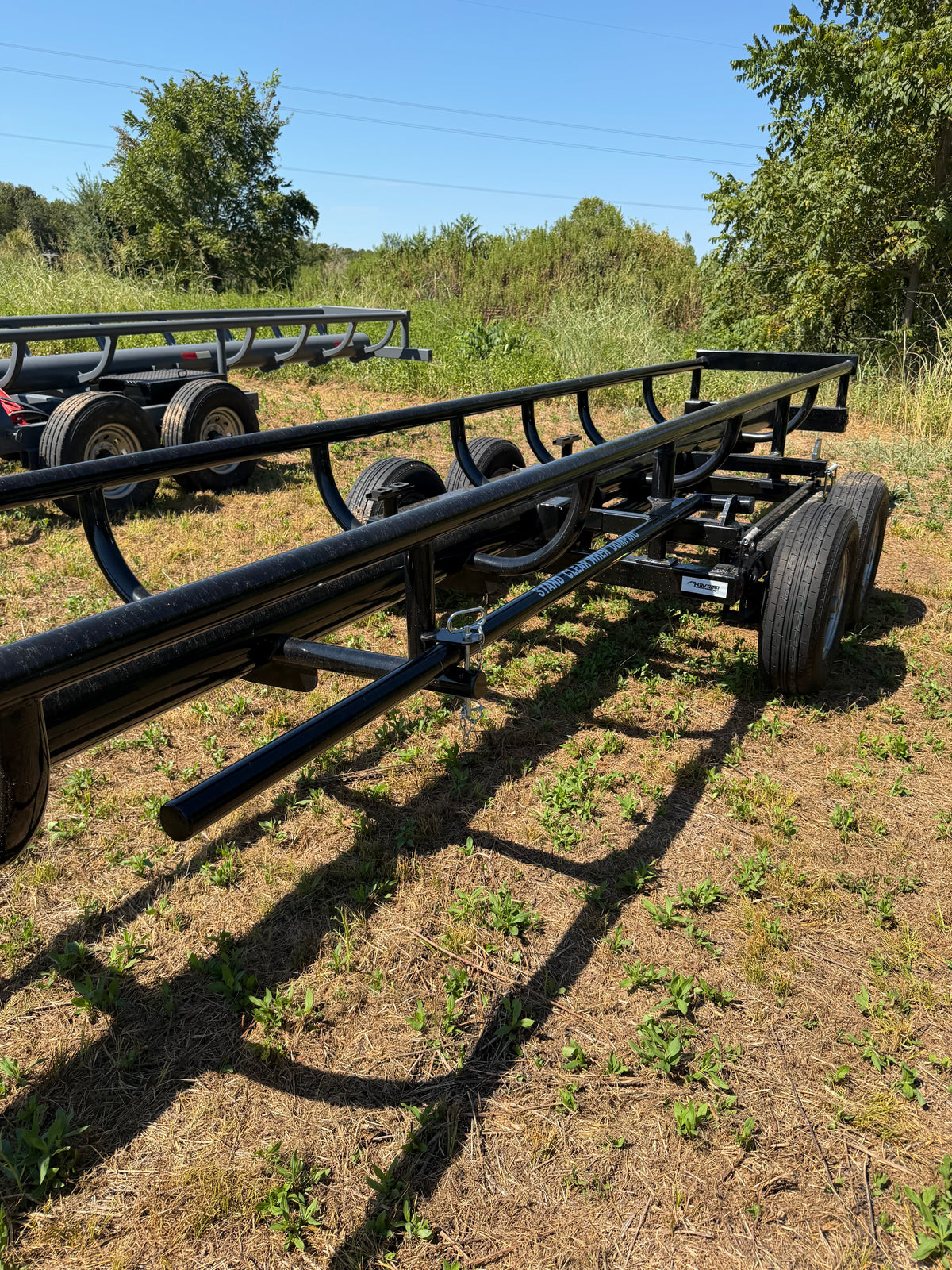 25ft In-Line Hay Trailer