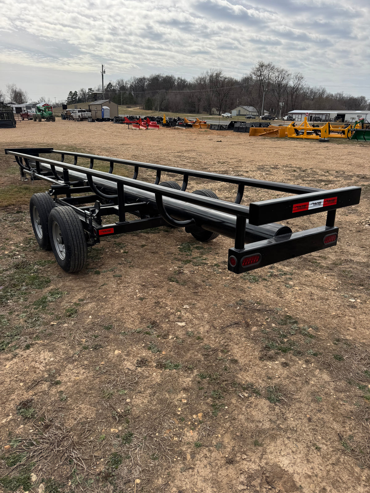 25ft In-Line Hay Trailer