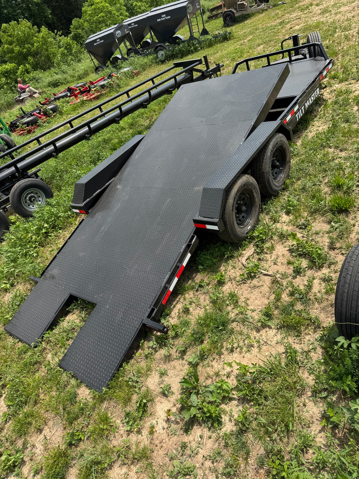 22ft - Tilt Deck Equipment Trailer (14k)