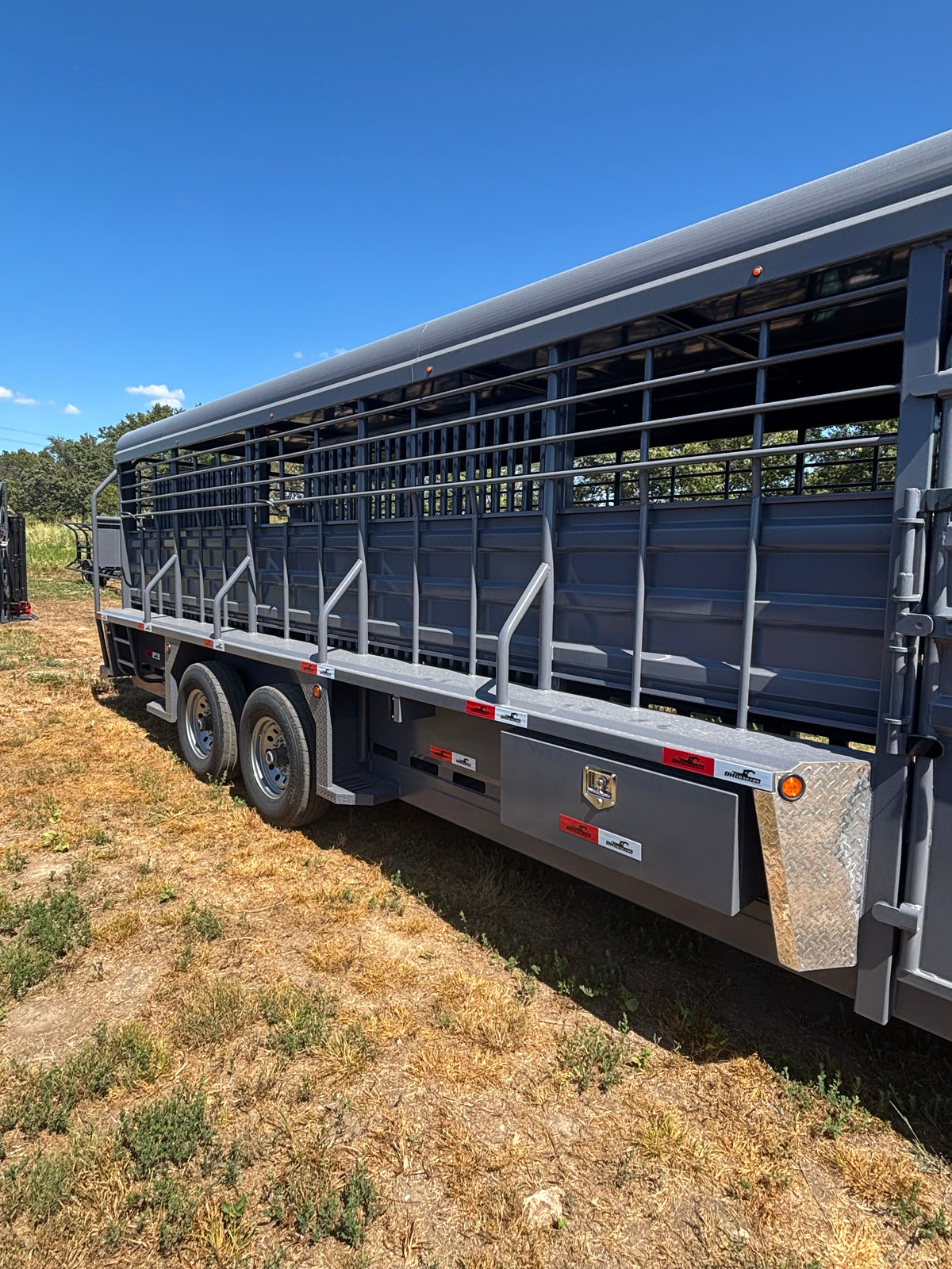 24ft Amacsa Stock Trailer