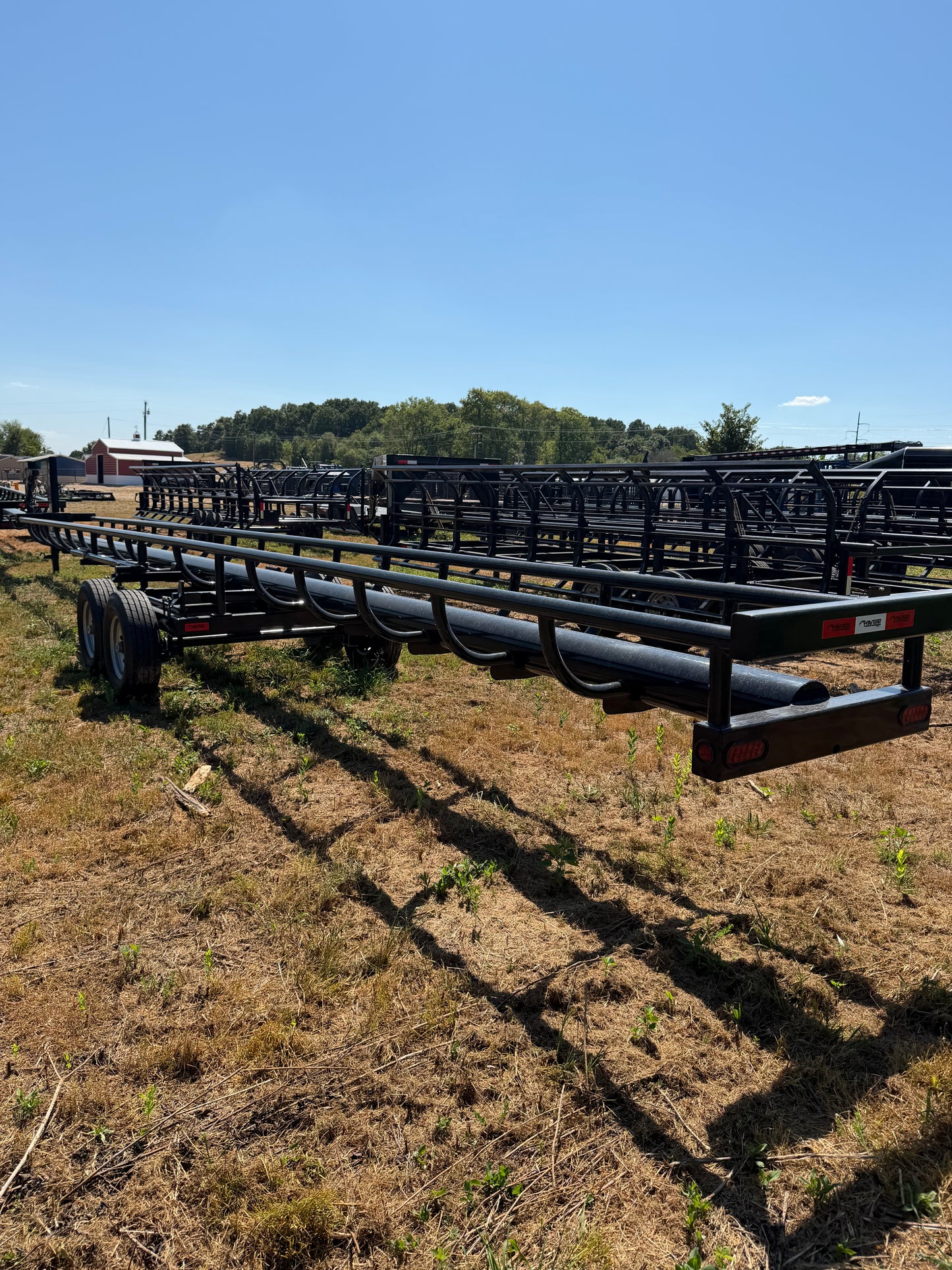 42ft In-Line Hay Trailer