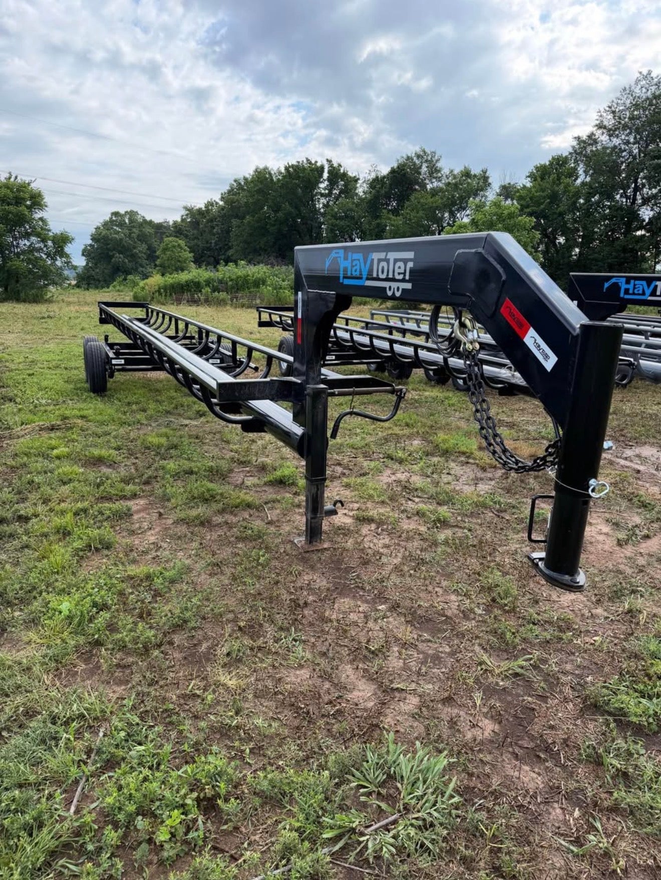 32ft In-Line Hay Trailer