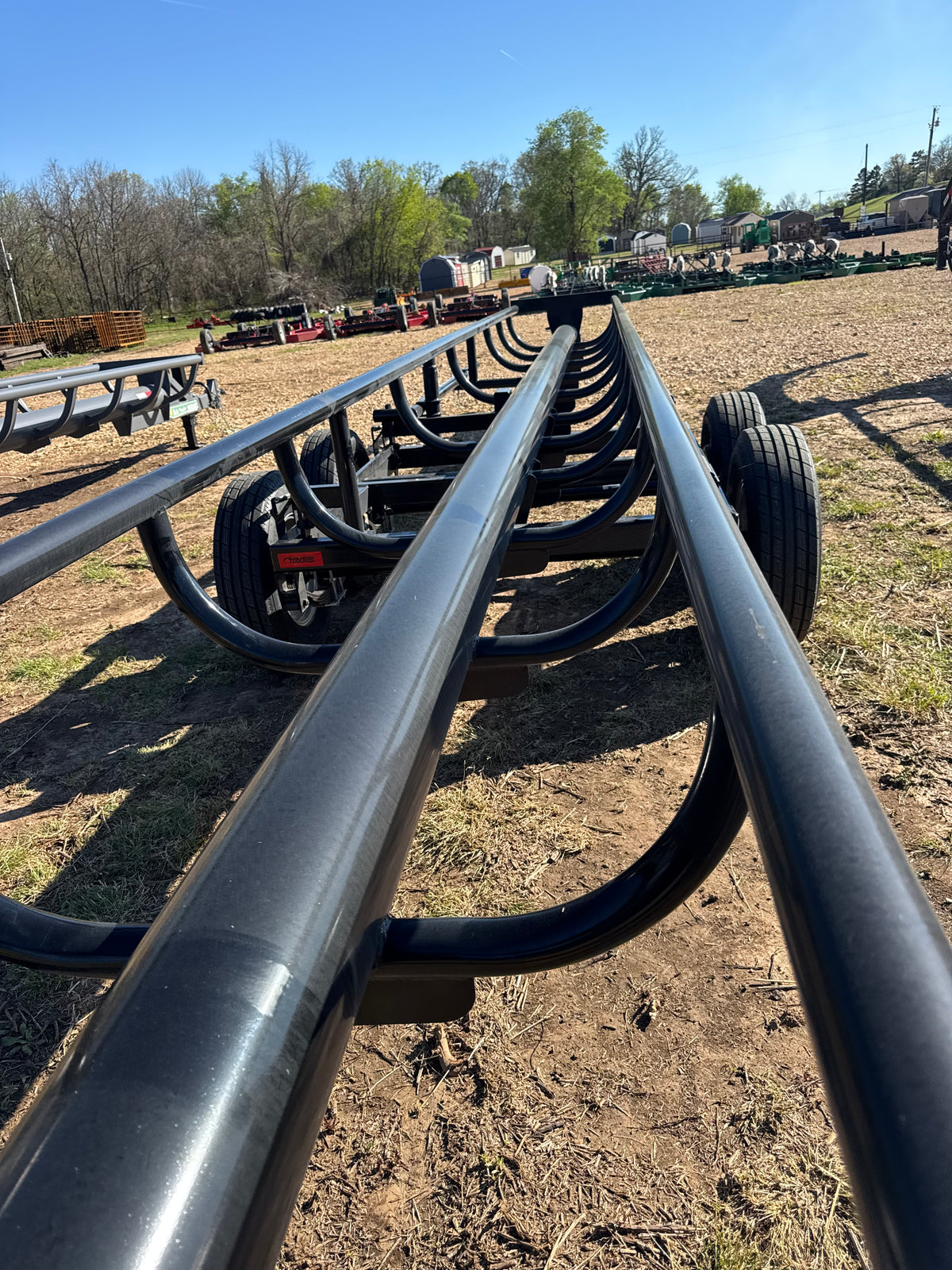 32ft BP In-Line Hay Trailer