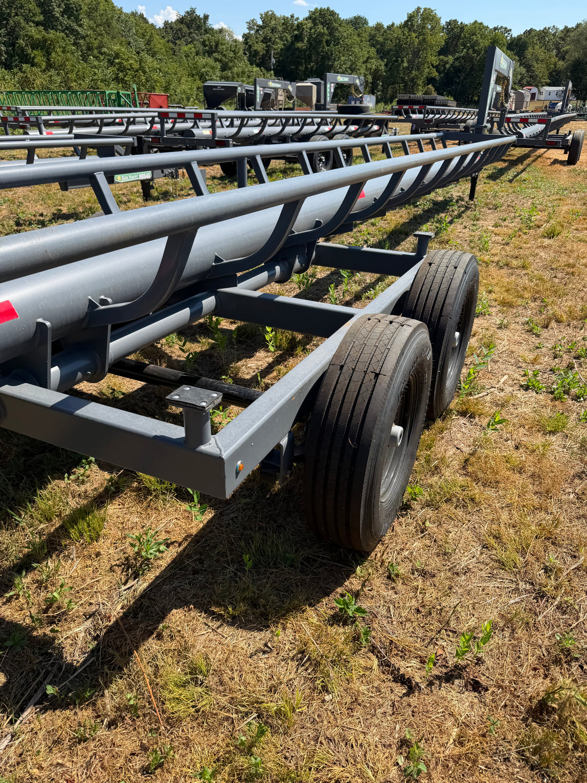 36ft In-Line Hay Trailer - Hydraulic