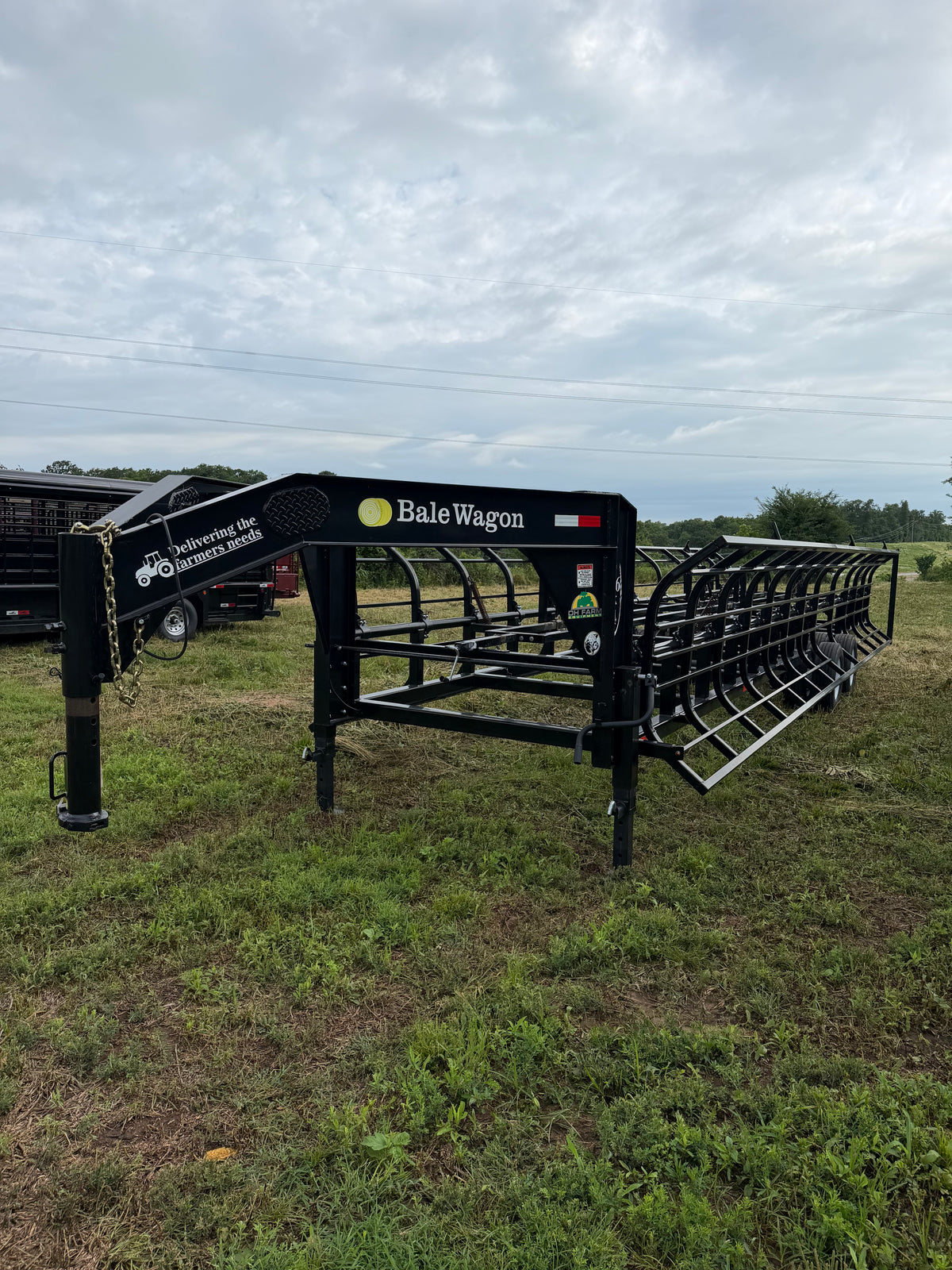 24ft Double Dump Hay Trailer (12x4)