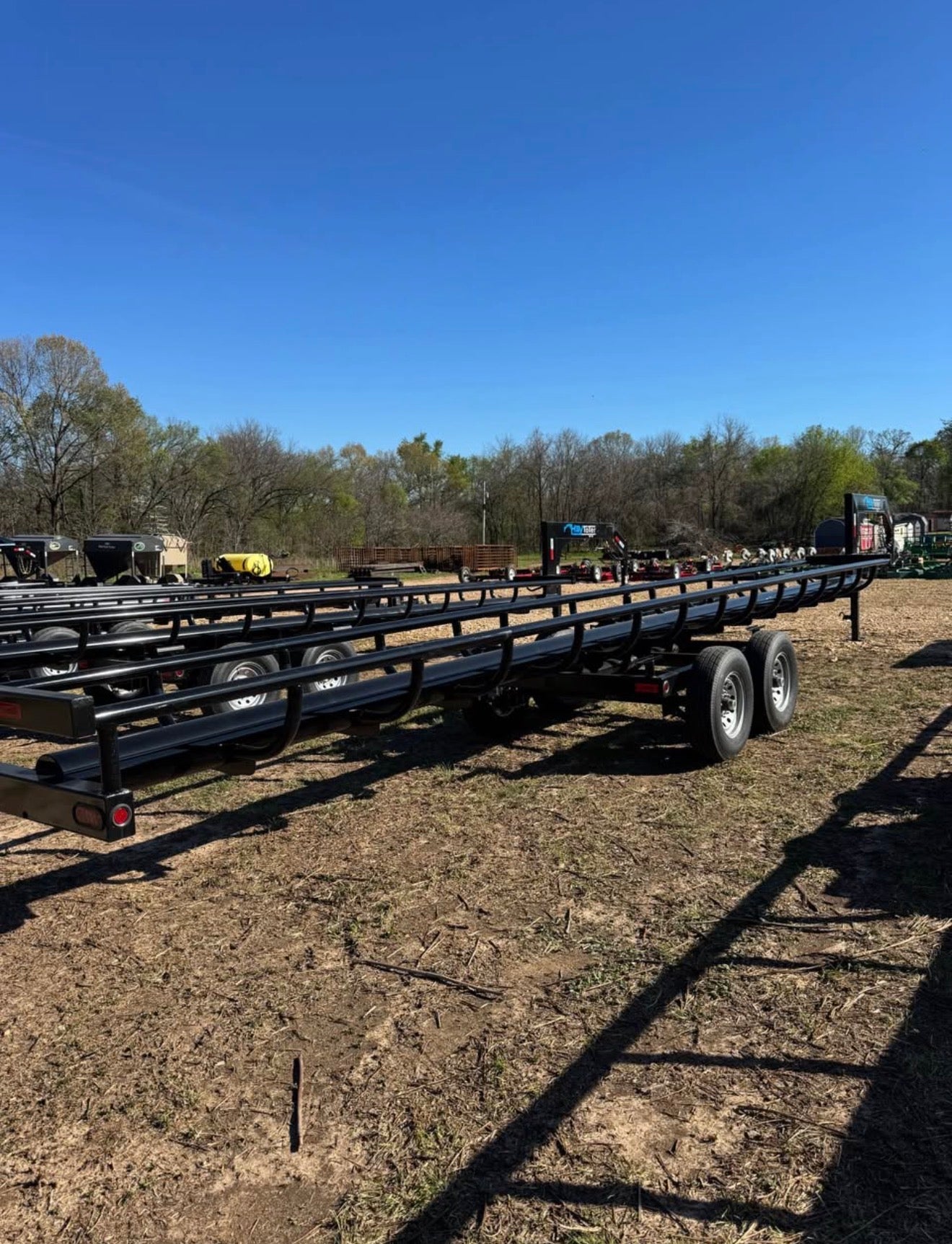 36ft In-Line Hay Trailer