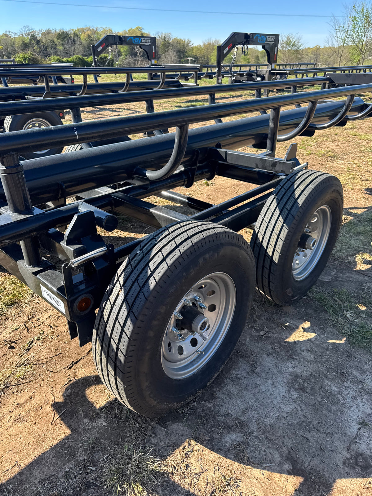 32ft BP In-Line Hay Trailer