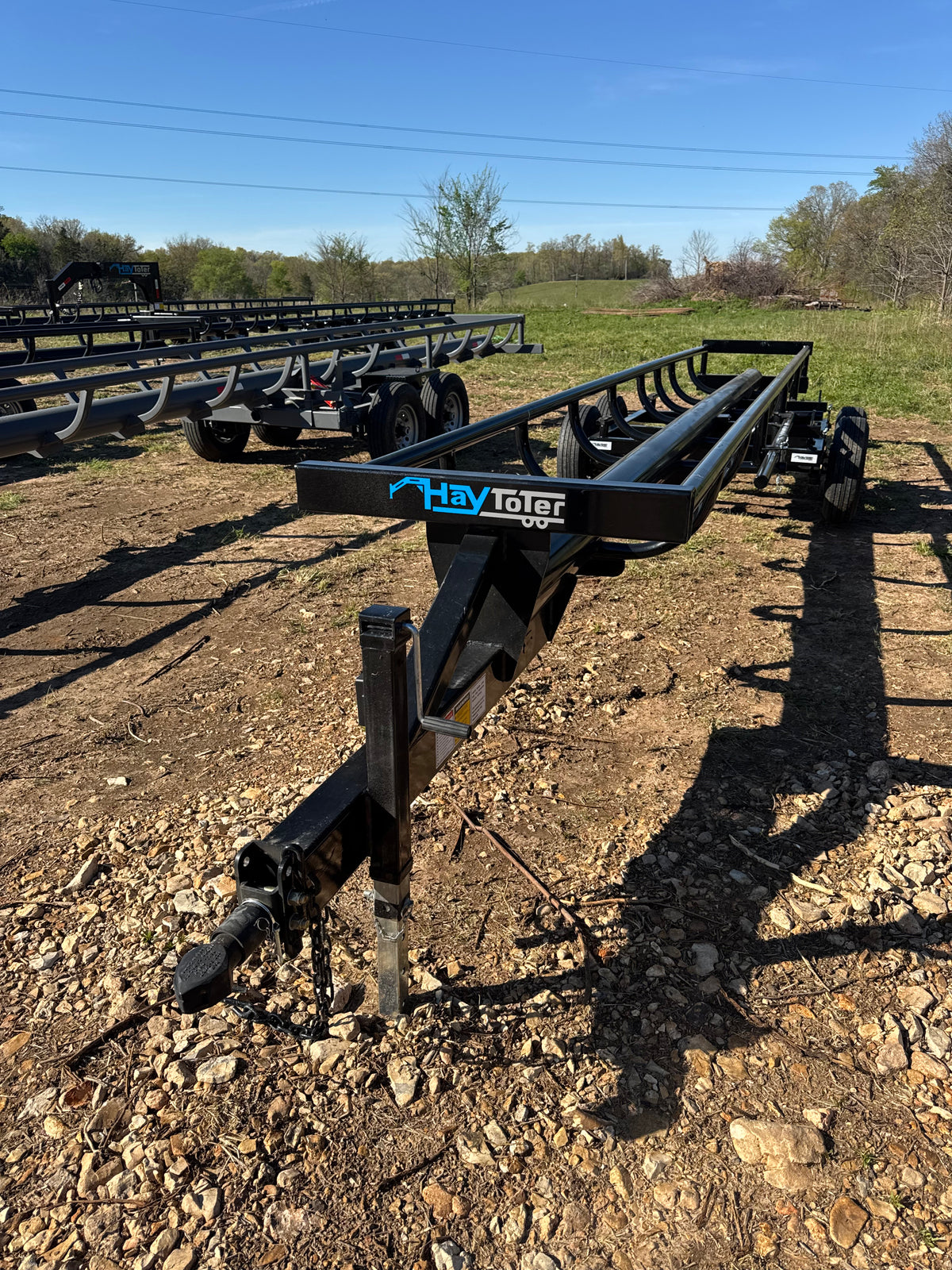 25ft In-Line Hay Trailer
