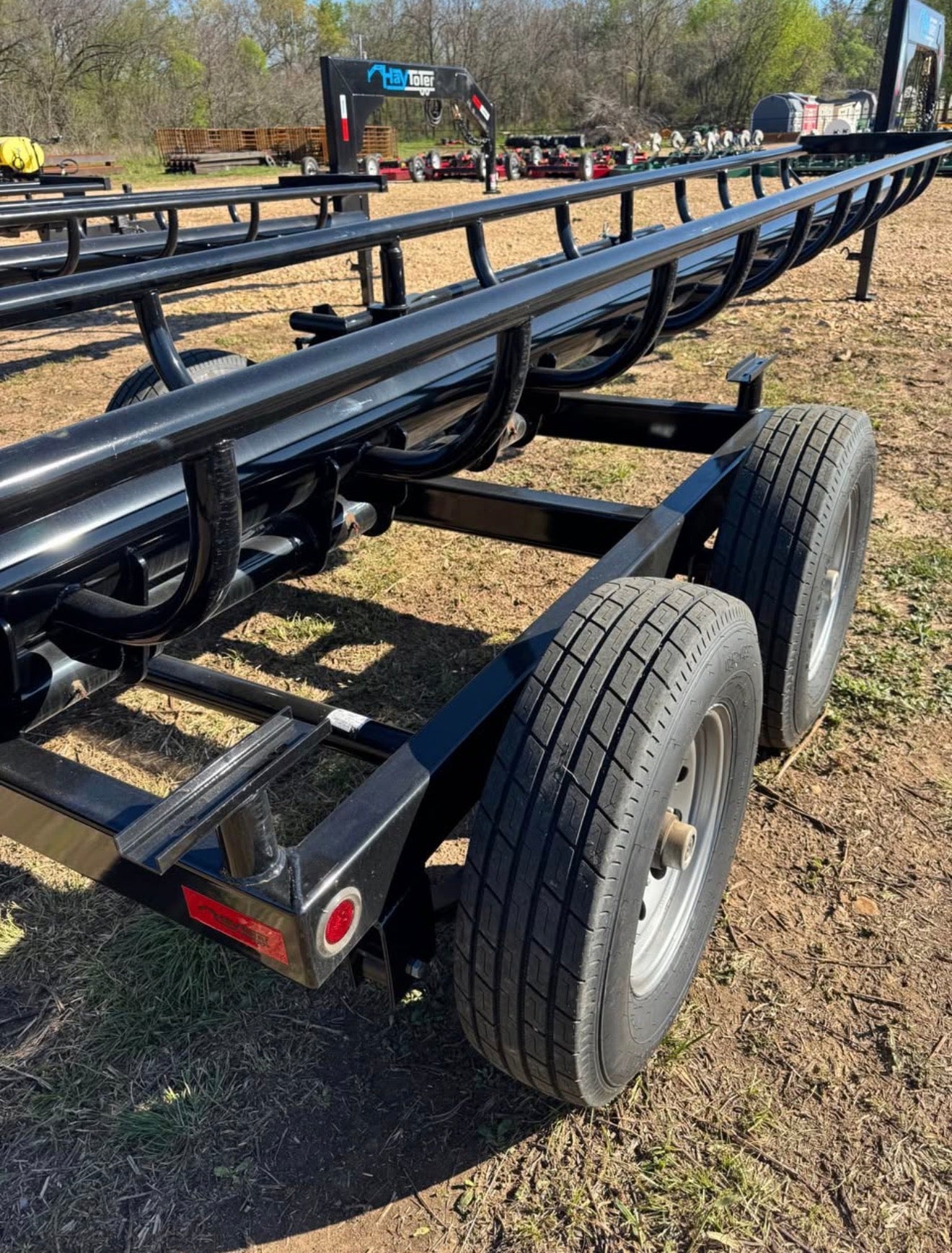 36ft In-Line Hay Trailer