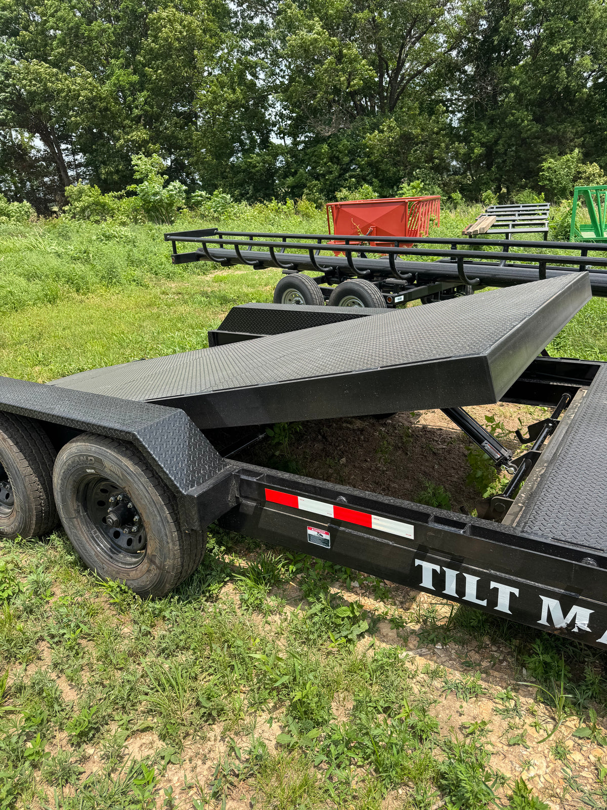22ft - Tilt Deck Equipment Trailer (14k)