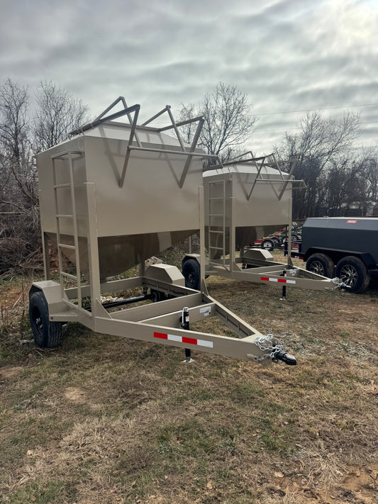 2-Ton Bulk Feed Trailer