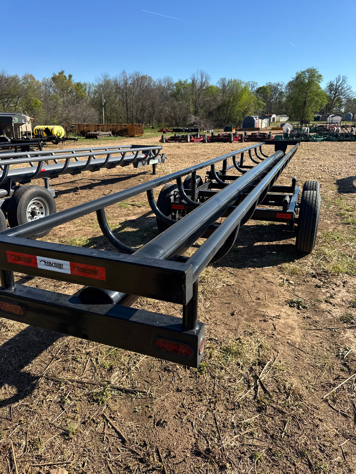 32ft BP In-Line Hay Trailer