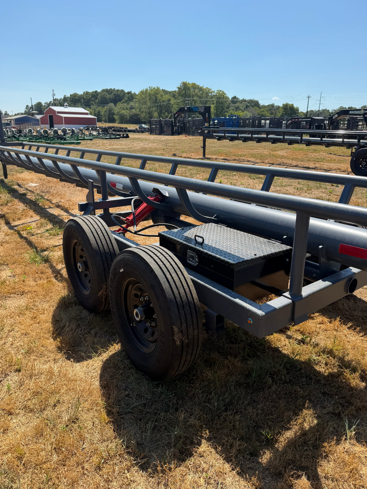 42ft In-Line Hay Trailer - Hydraulic
