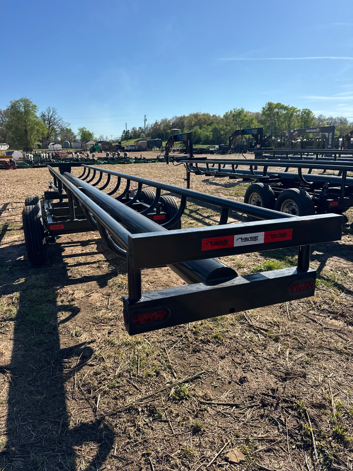 32ft BP In-Line Hay Trailer