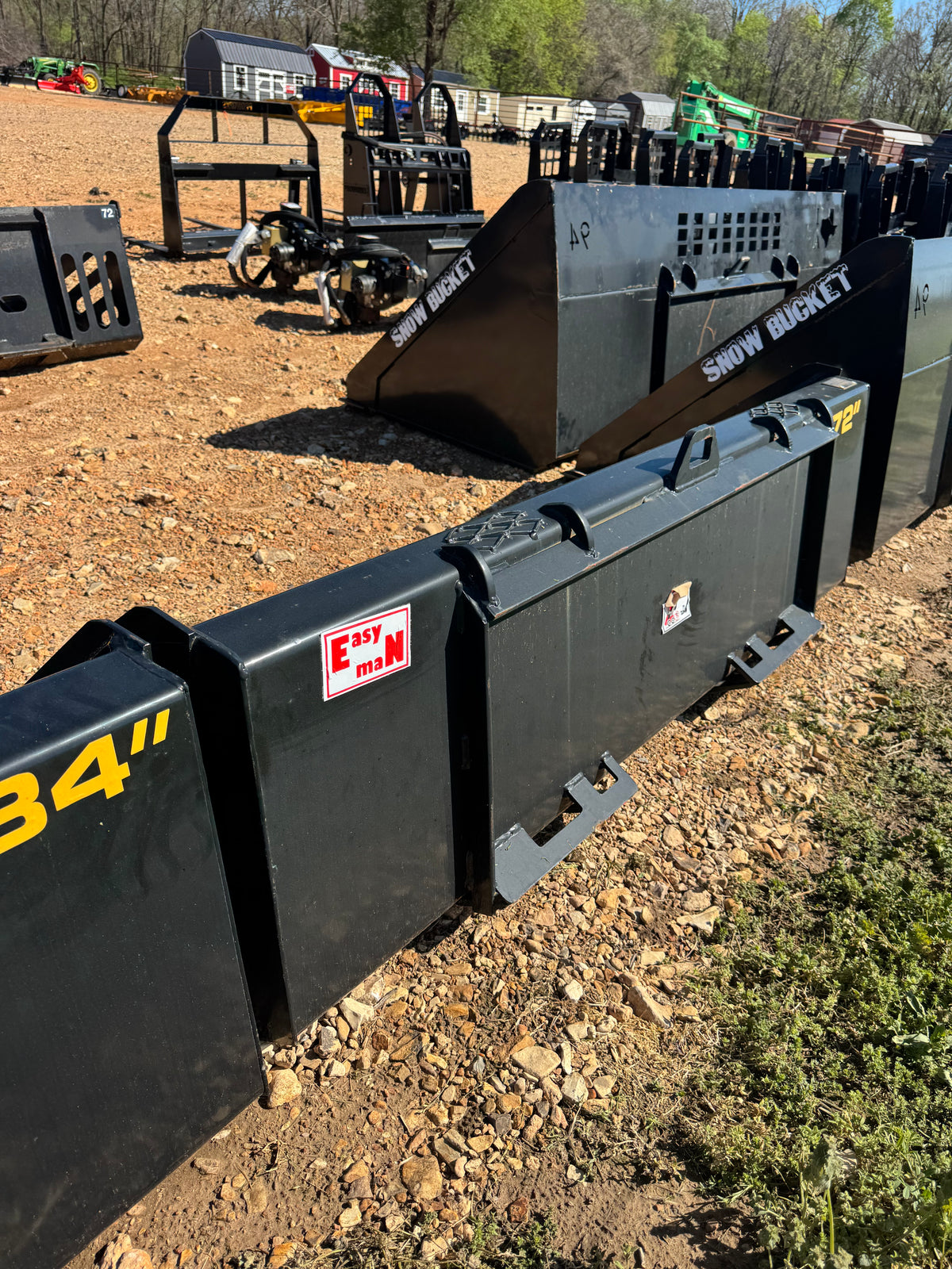 72” Skid Steer Bucket