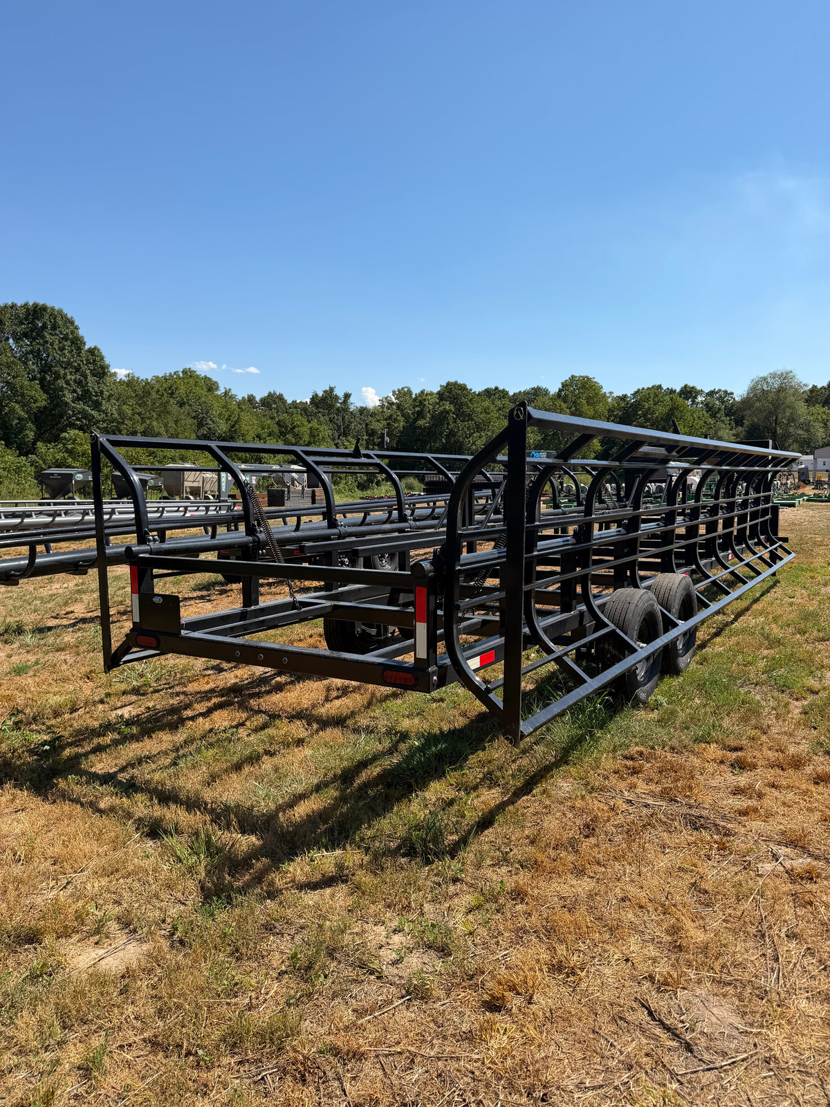 28ft Double Dump Hay Trailer (14x4)
