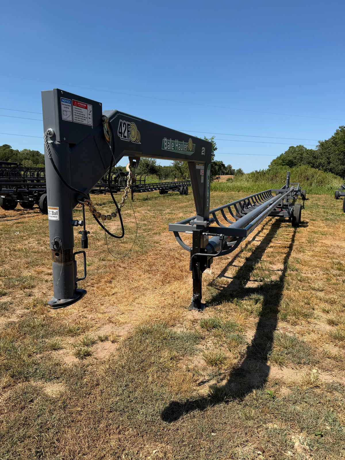 42ft In-Line Hay Trailer - Hydraulic