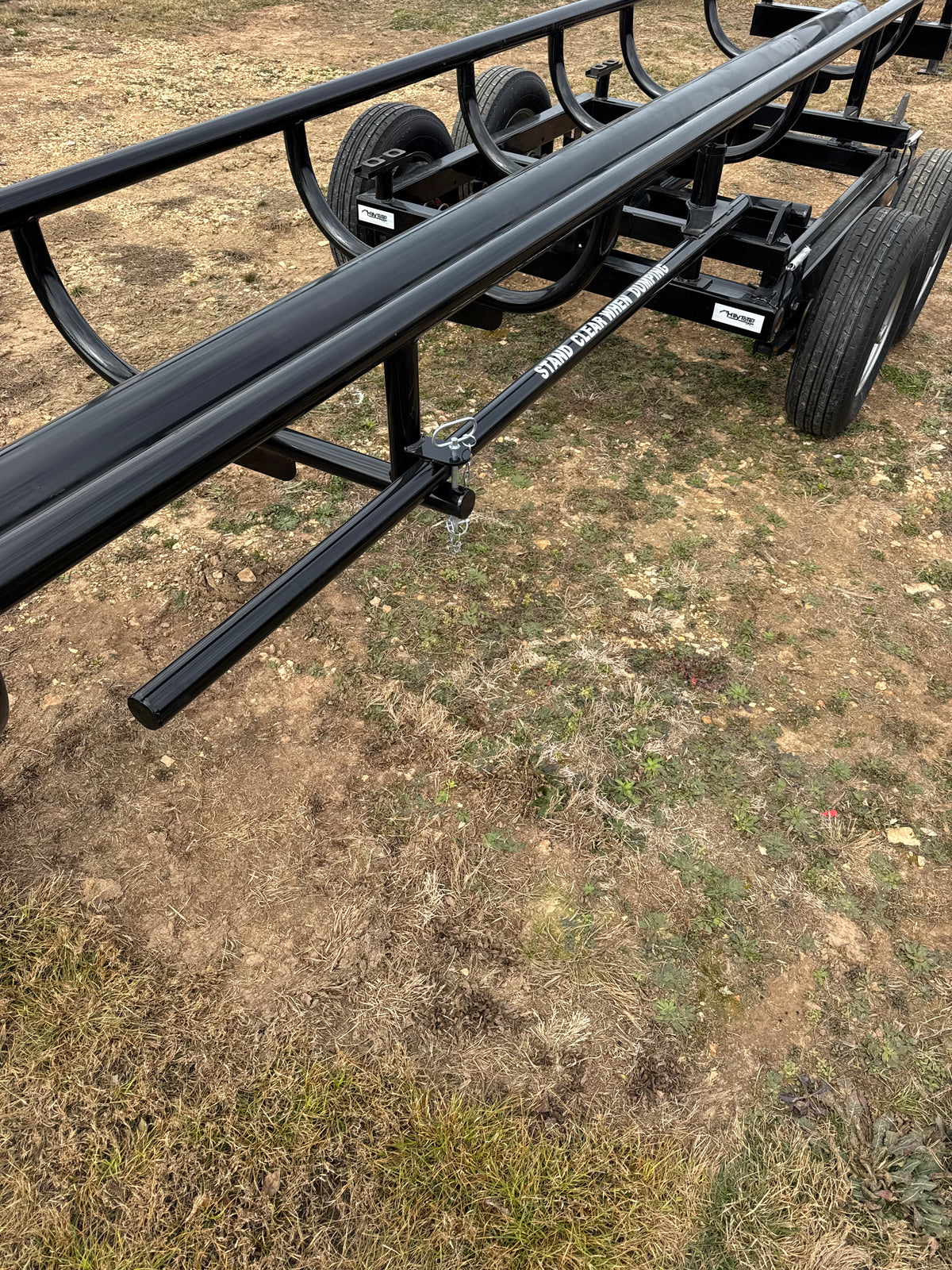 25ft In-Line Hay Trailer