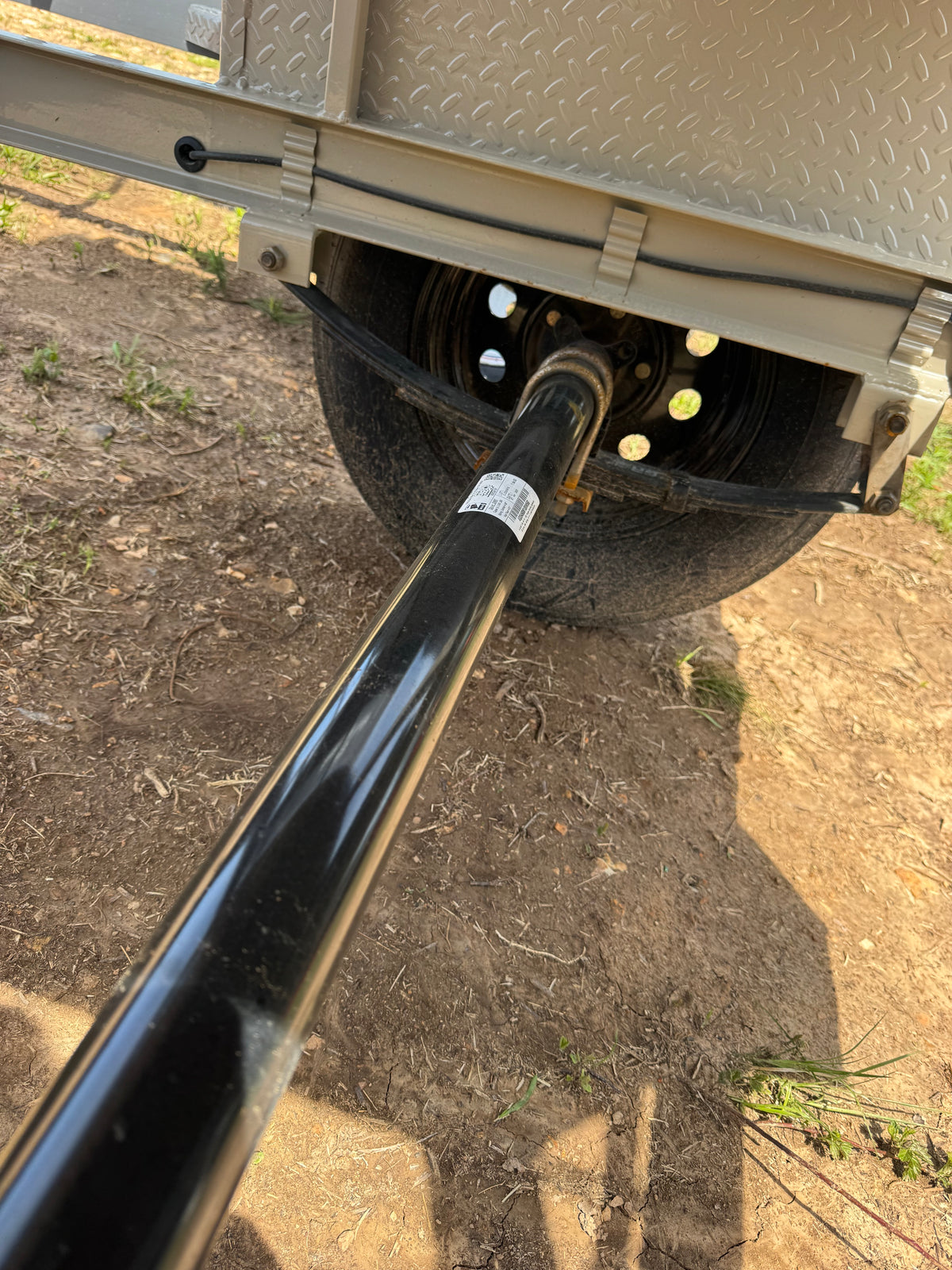 1-Ton Bulk Feed Trailer