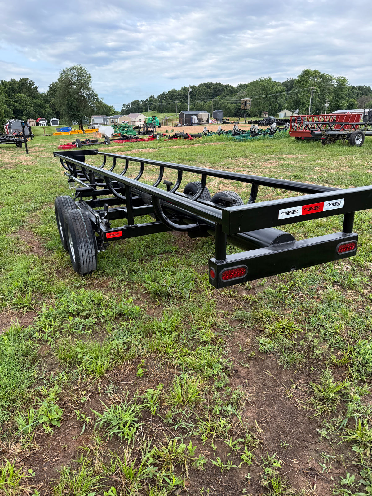 25ft In-Line Hay Trailer