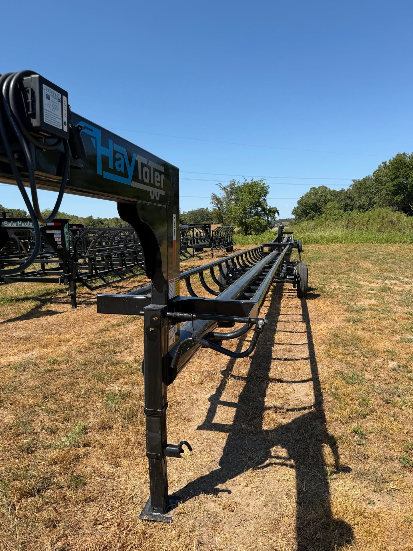 42ft In-Line Hay Trailer