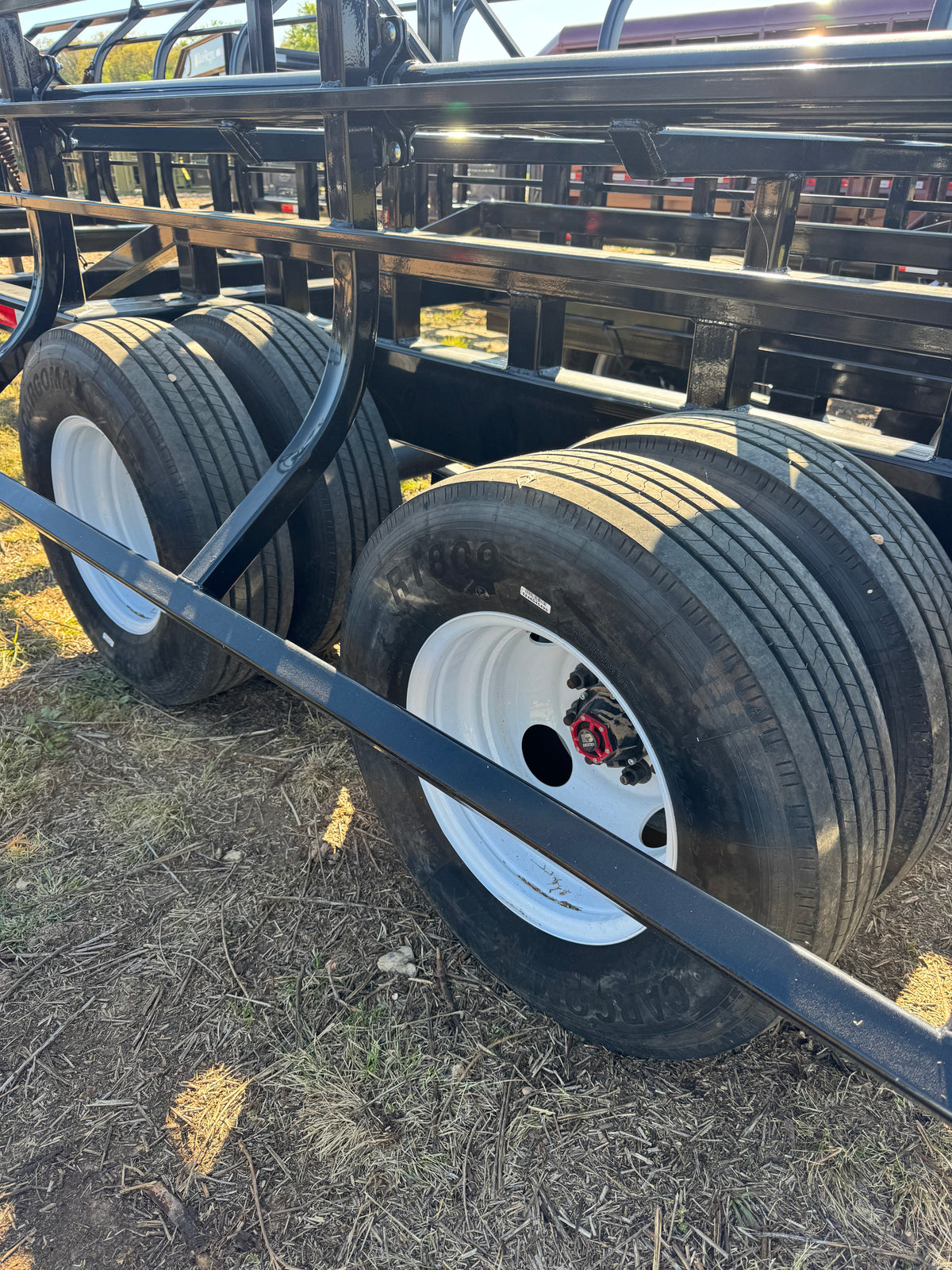 32ft Double Dump Hay Trailer (16x4)