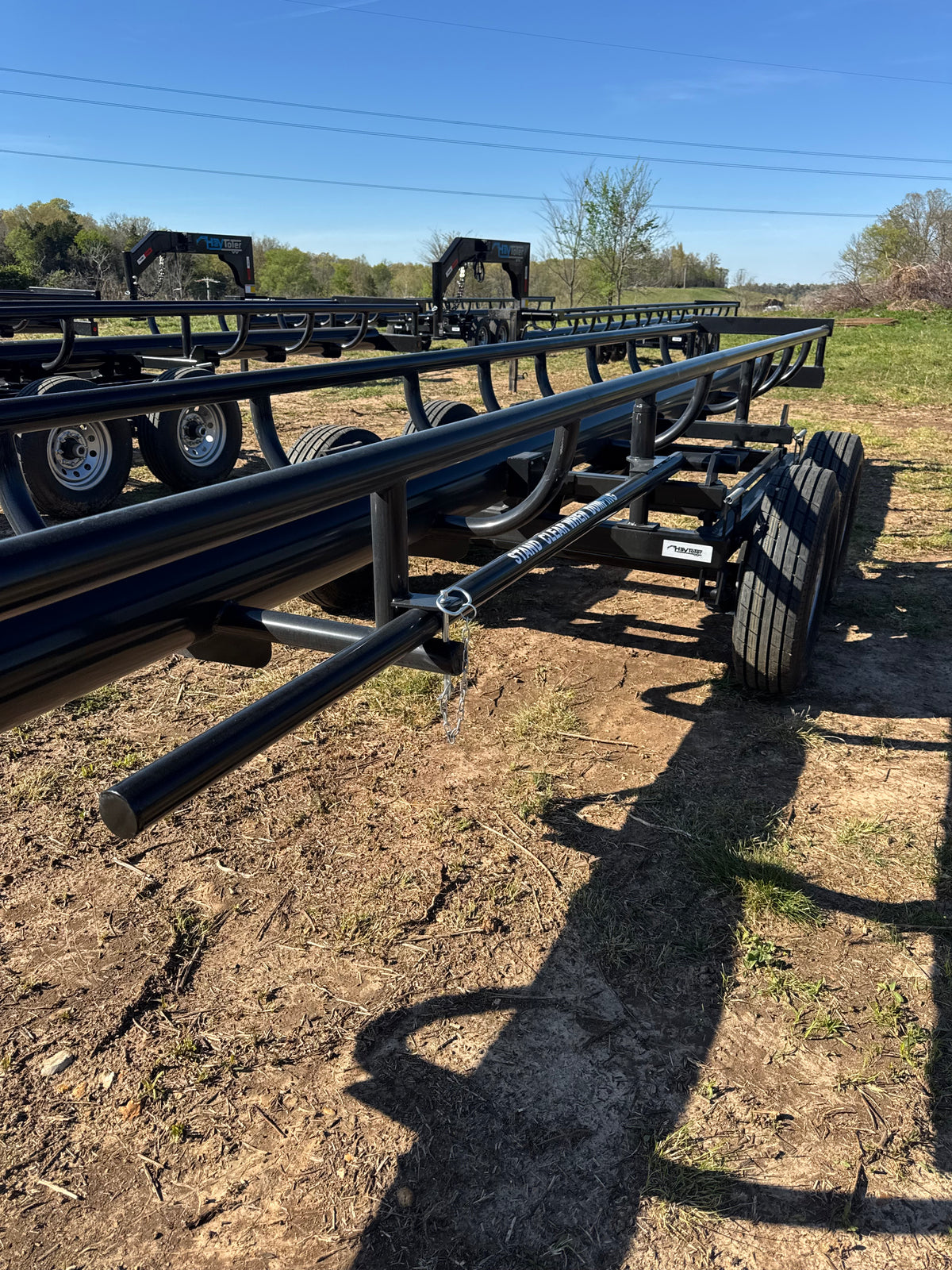 32ft BP In-Line Hay Trailer